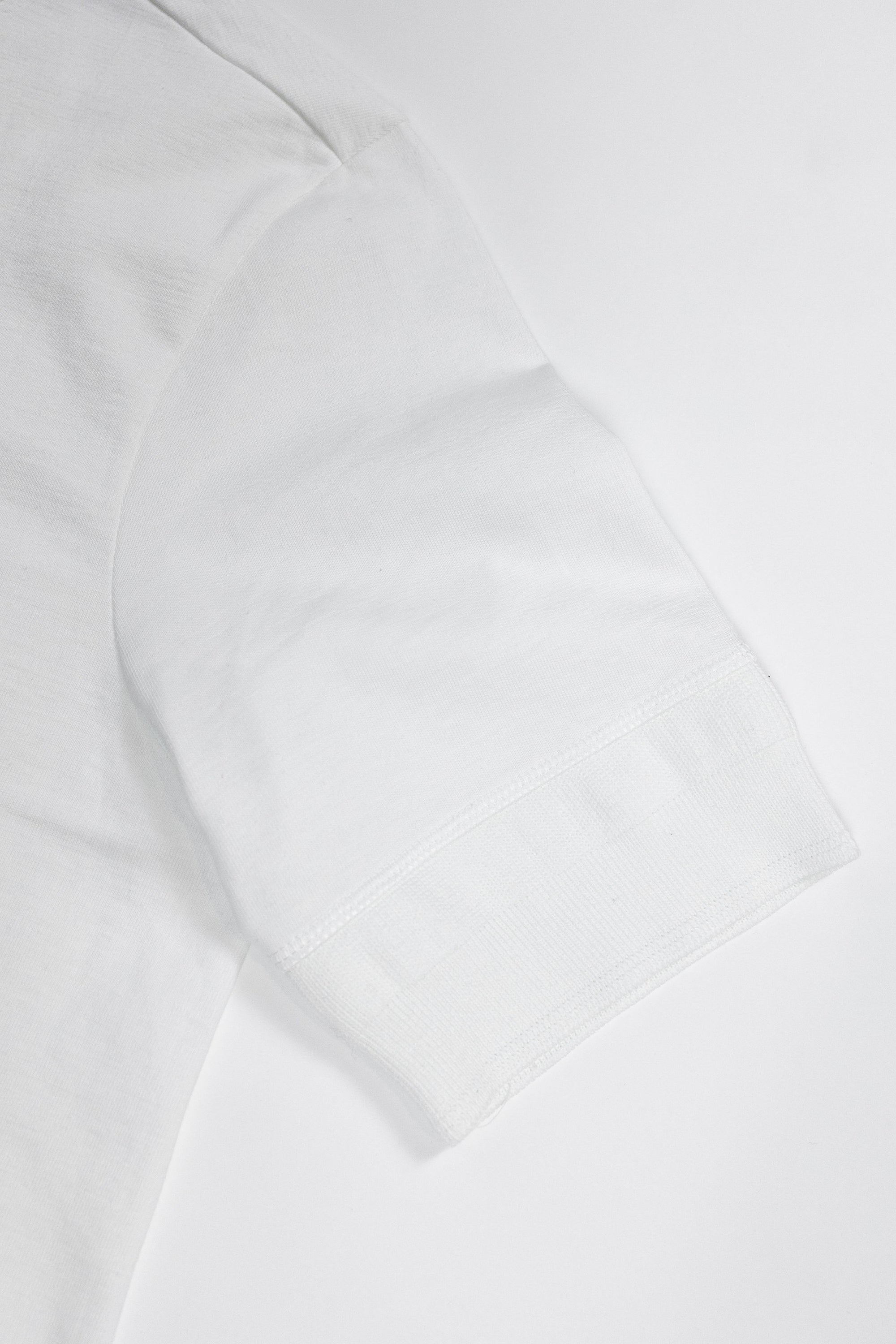 Merz b. Schwanen 207 Henley Short Sleeve - White