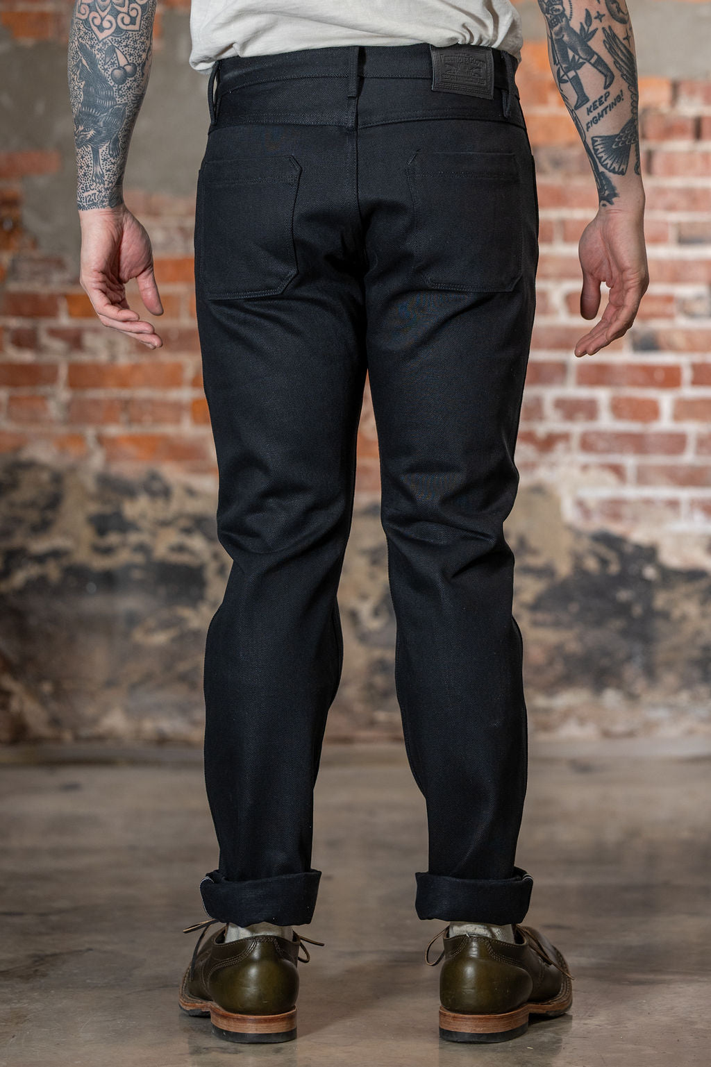 Freenote Cloth Rios - 15.75oz Aces High Black Denim
