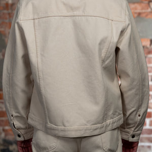 Indigofera Fargo Quarter - Smithson Canvas Ecru - Model Back