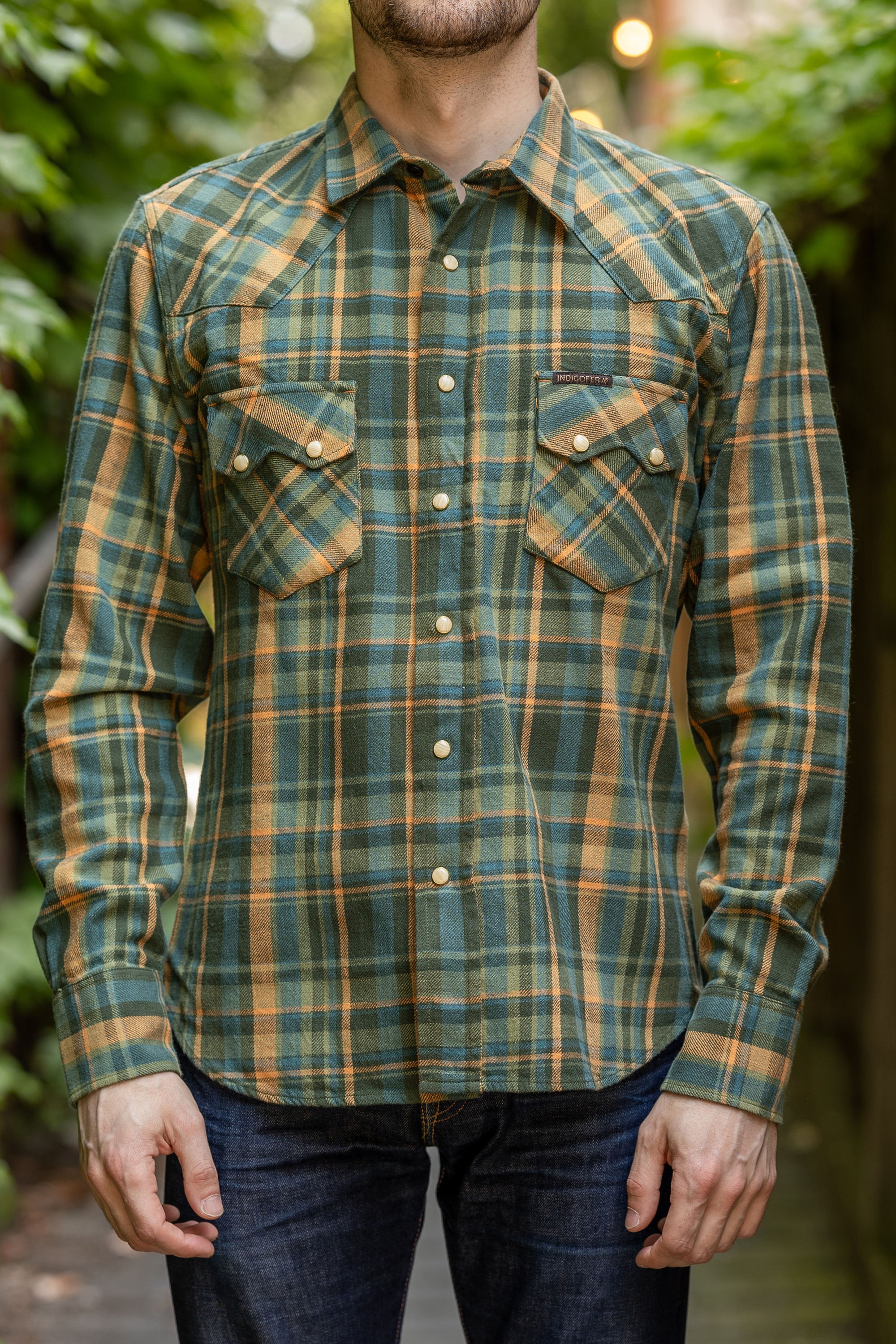 Indigofera Dollard - Twill Check