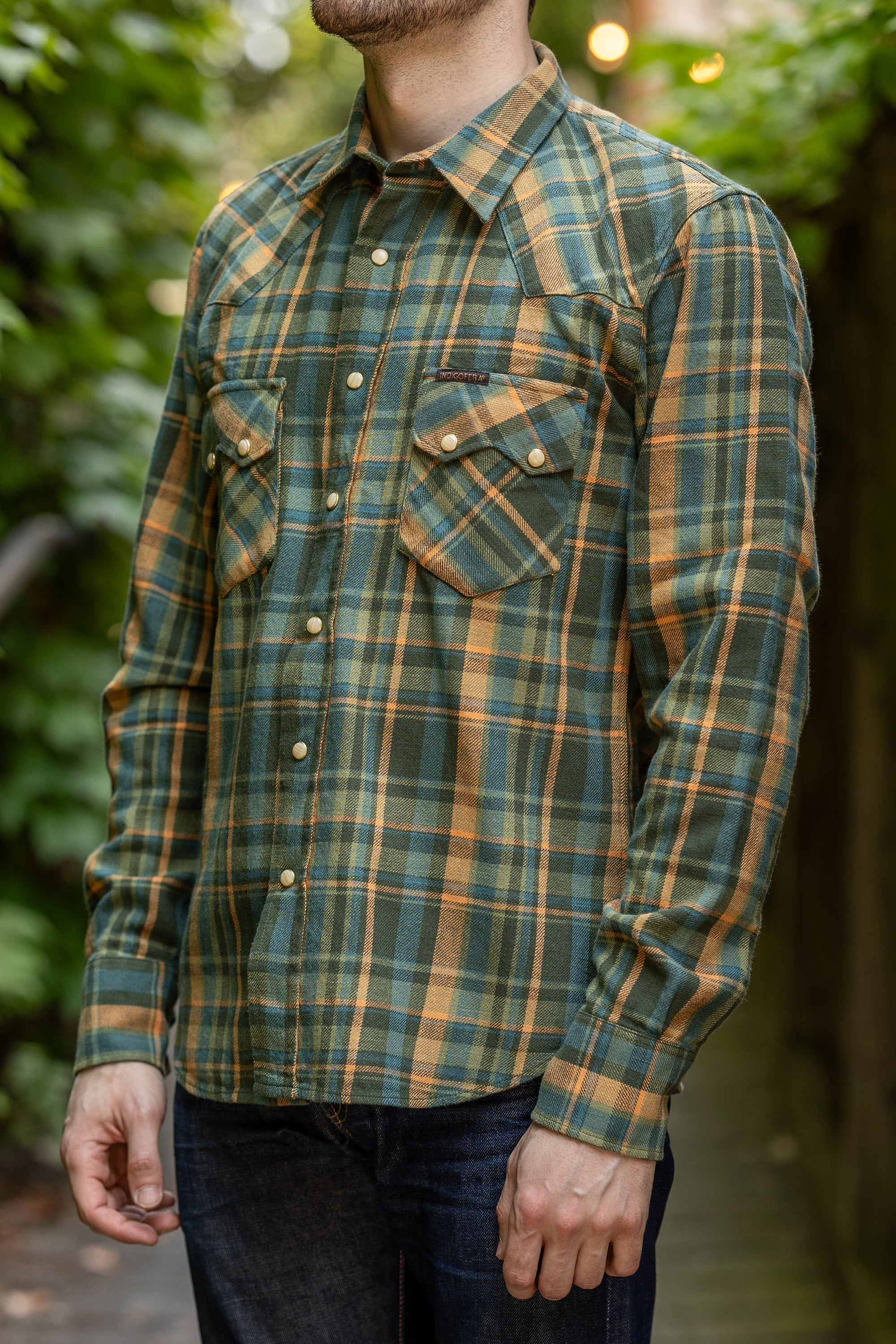 Indigofera Dollard - Twill Check