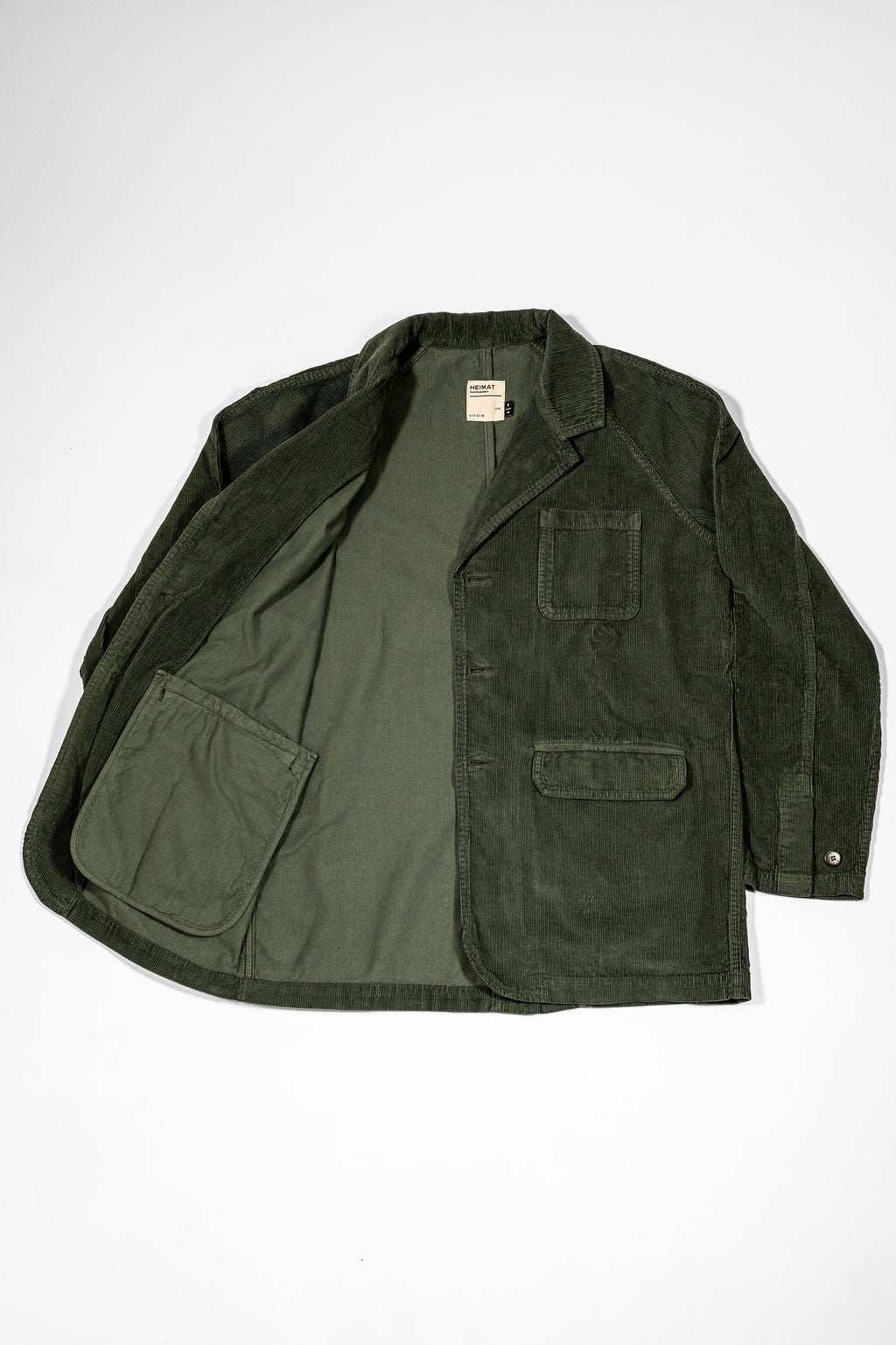 Heimat Textil Artist Blazer Cord - Military Green