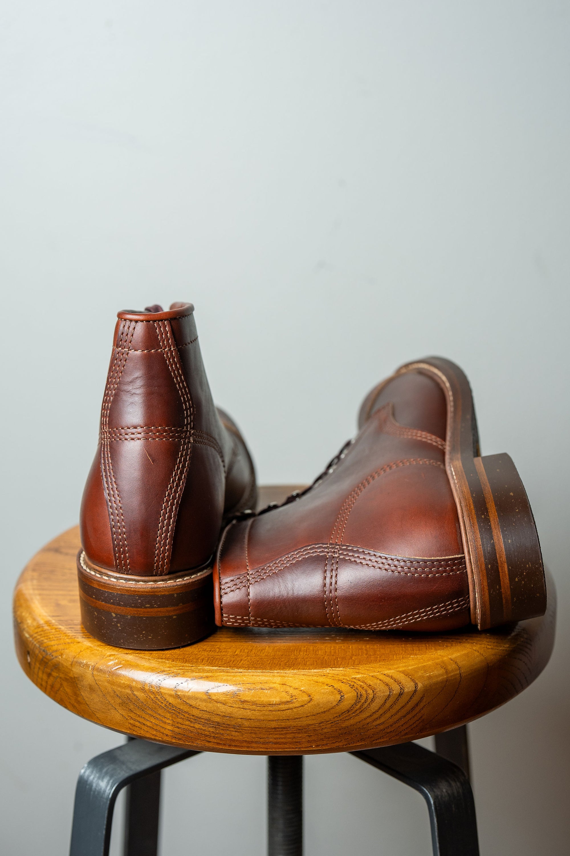 John Lofgren Combat Boot - Horween CXL Timber