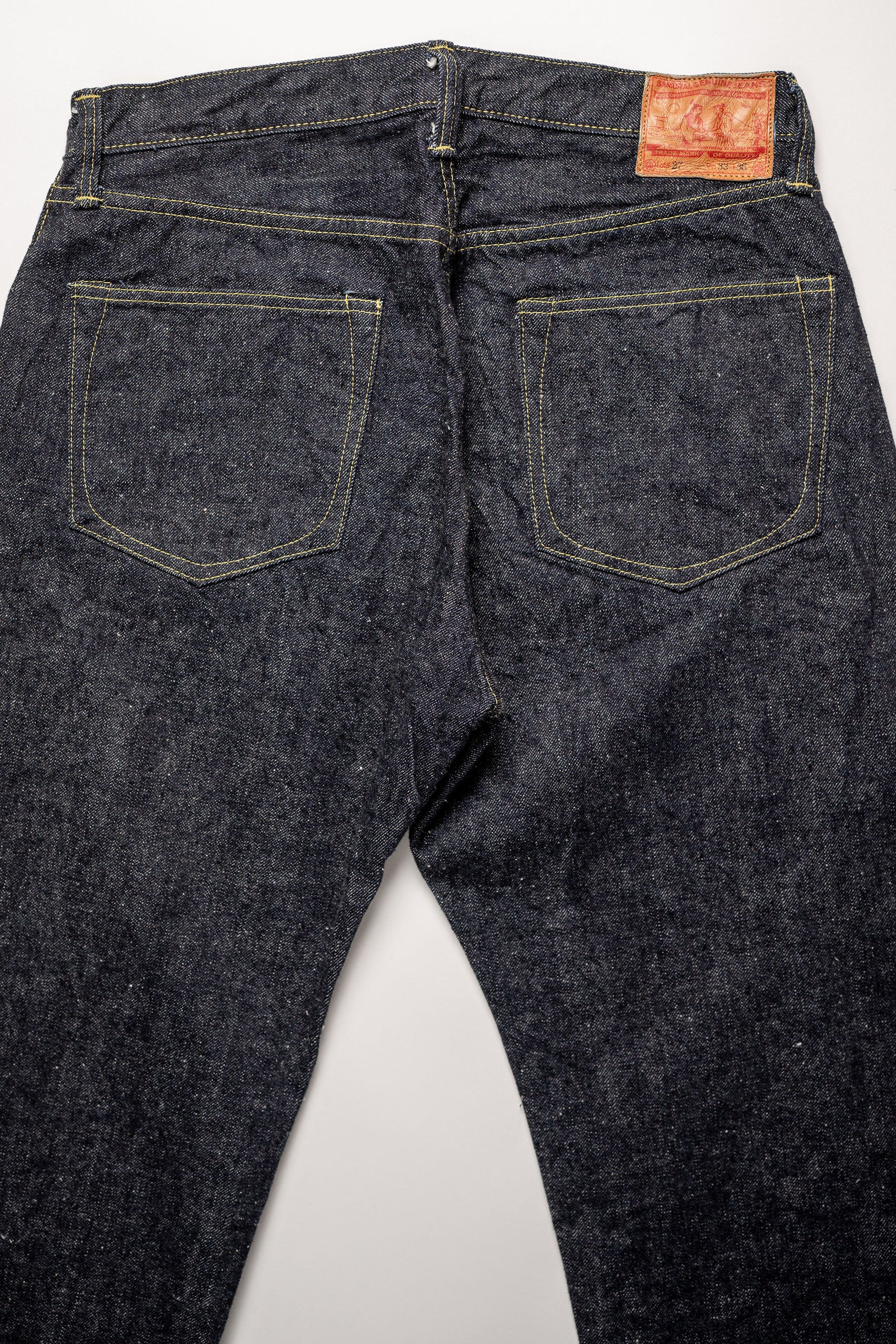 Samurai S2000HX 15oz Otokogi Selvedge '44 Style Wide Straight - back flat lay
