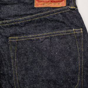Samurai S2000HX 15oz Otokogi Selvedge '44 Style Wide Straight - back pocket detail