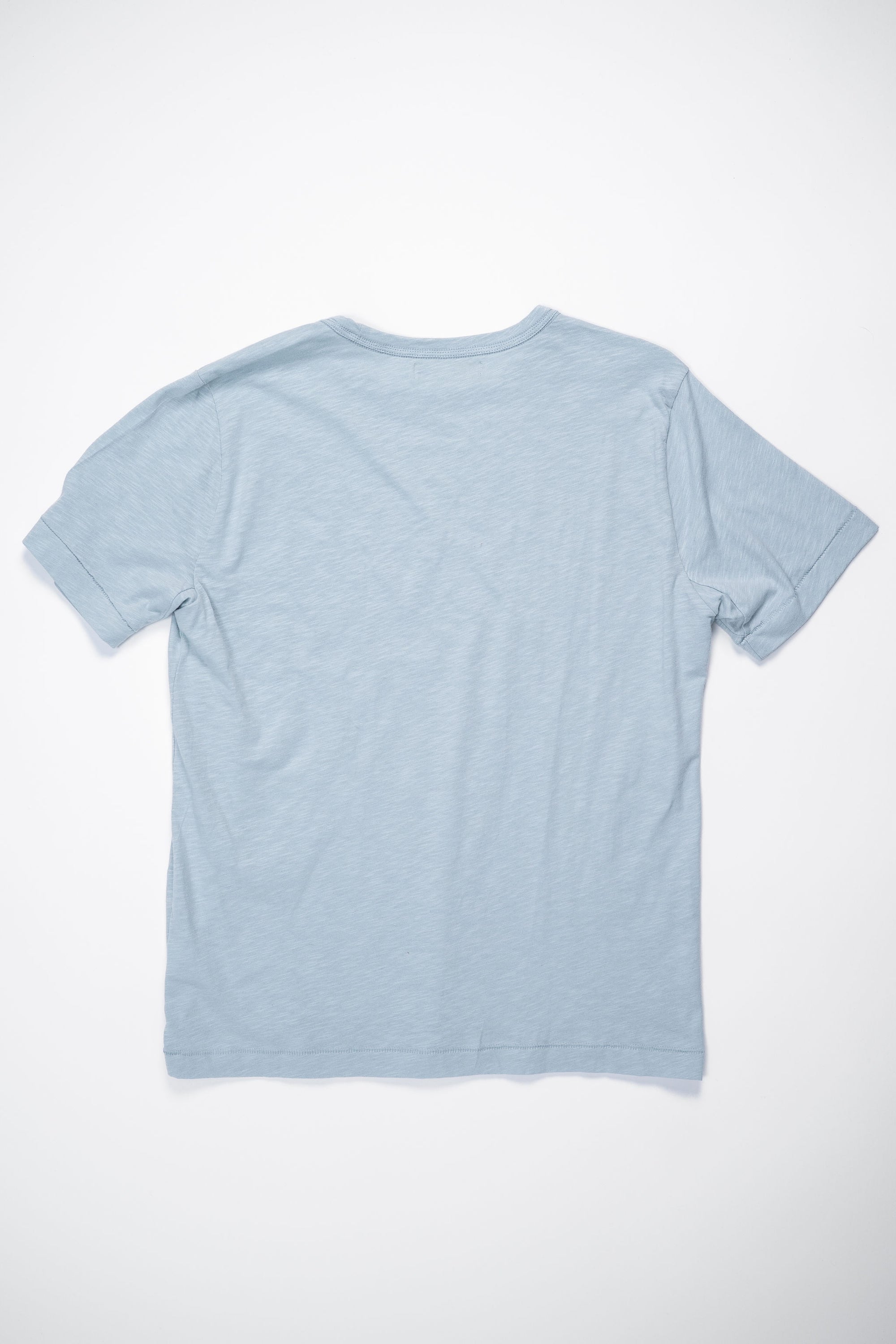 Merz b. Schwanen SCT04 Good Basics 4.9oz Relaxed Fit Pima Slub T-Shirt - Ice