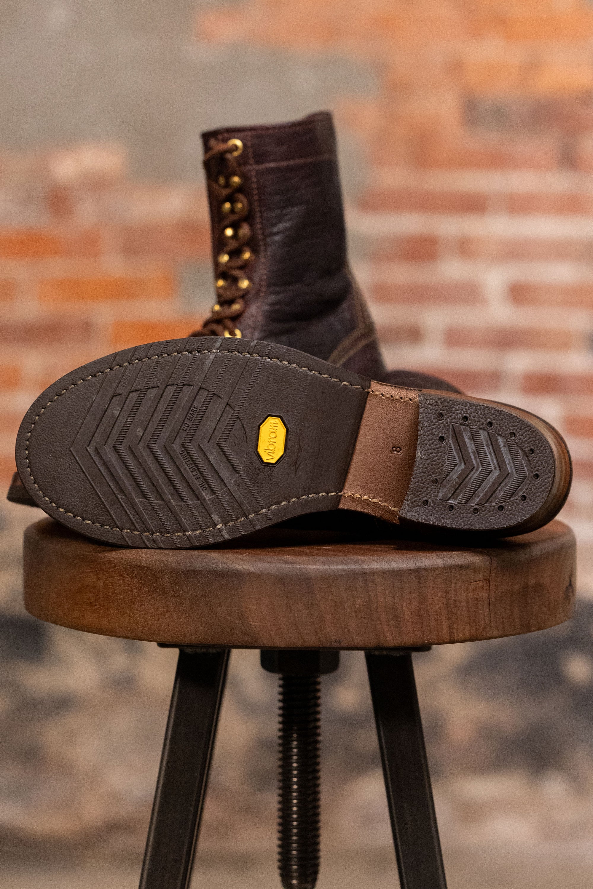 John Lofgren Donkey Puncher Boots - Burnt Dark Brown Ezo Shika Deerskin