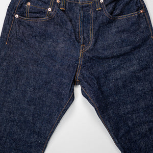 Samurai S211VX Benkei Relaxed Tapered Denim - 17oz Bushido Denim - Flat Front
