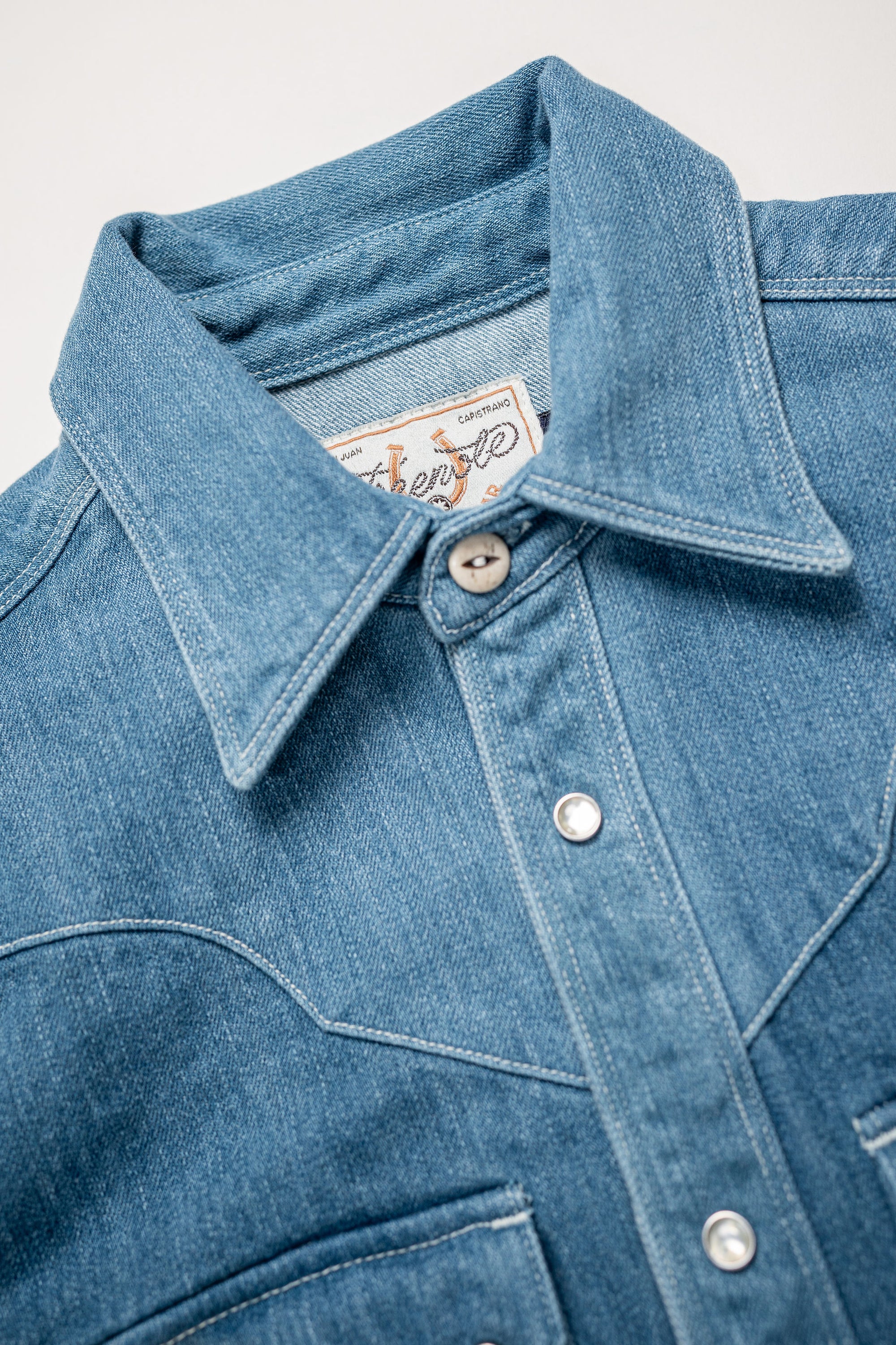 Freenote Cloth Sinclair - Bleached Denim