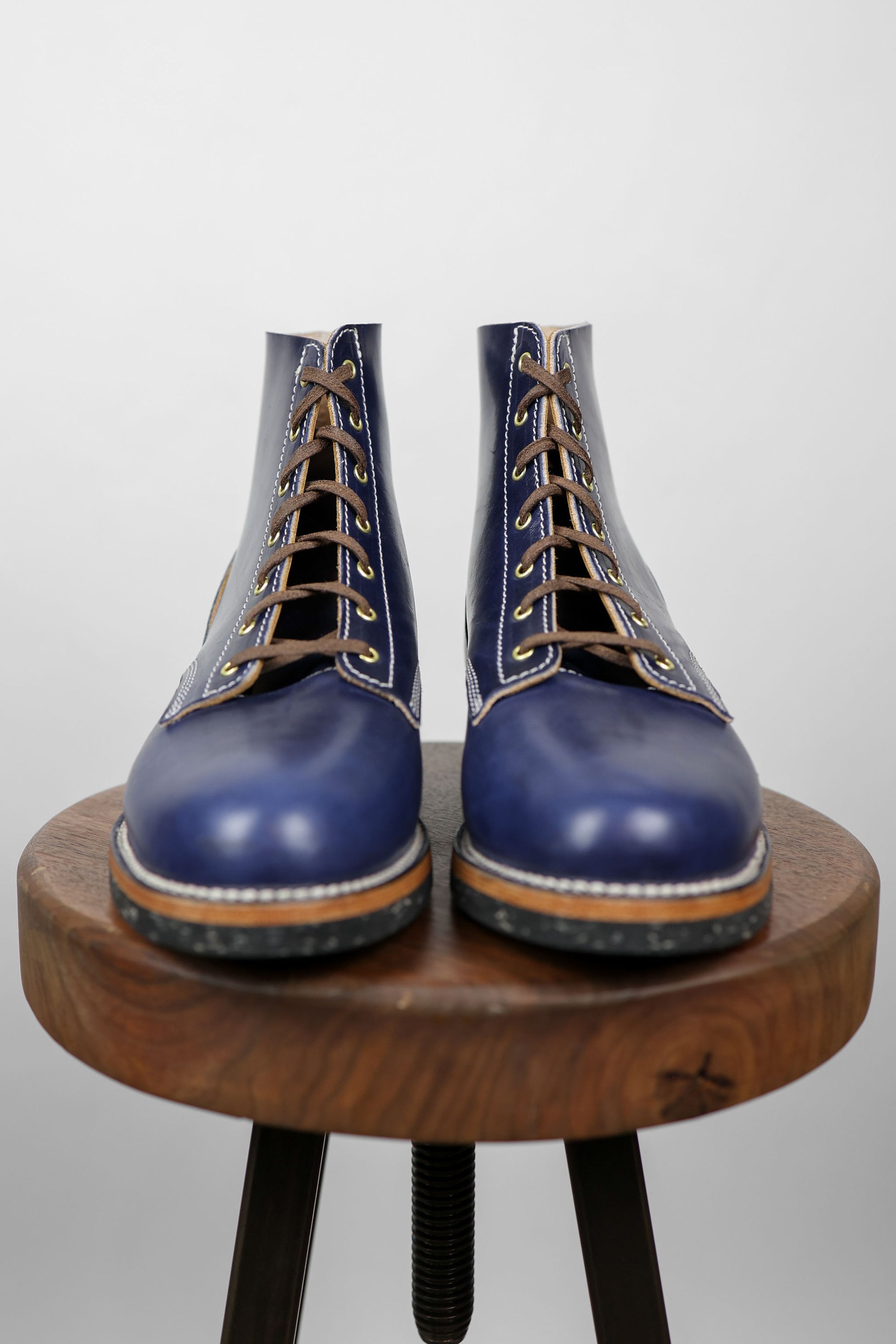 Oldspeed MFG x F&P "Keystone Boondocker Boot" - Navy Traditional Harness