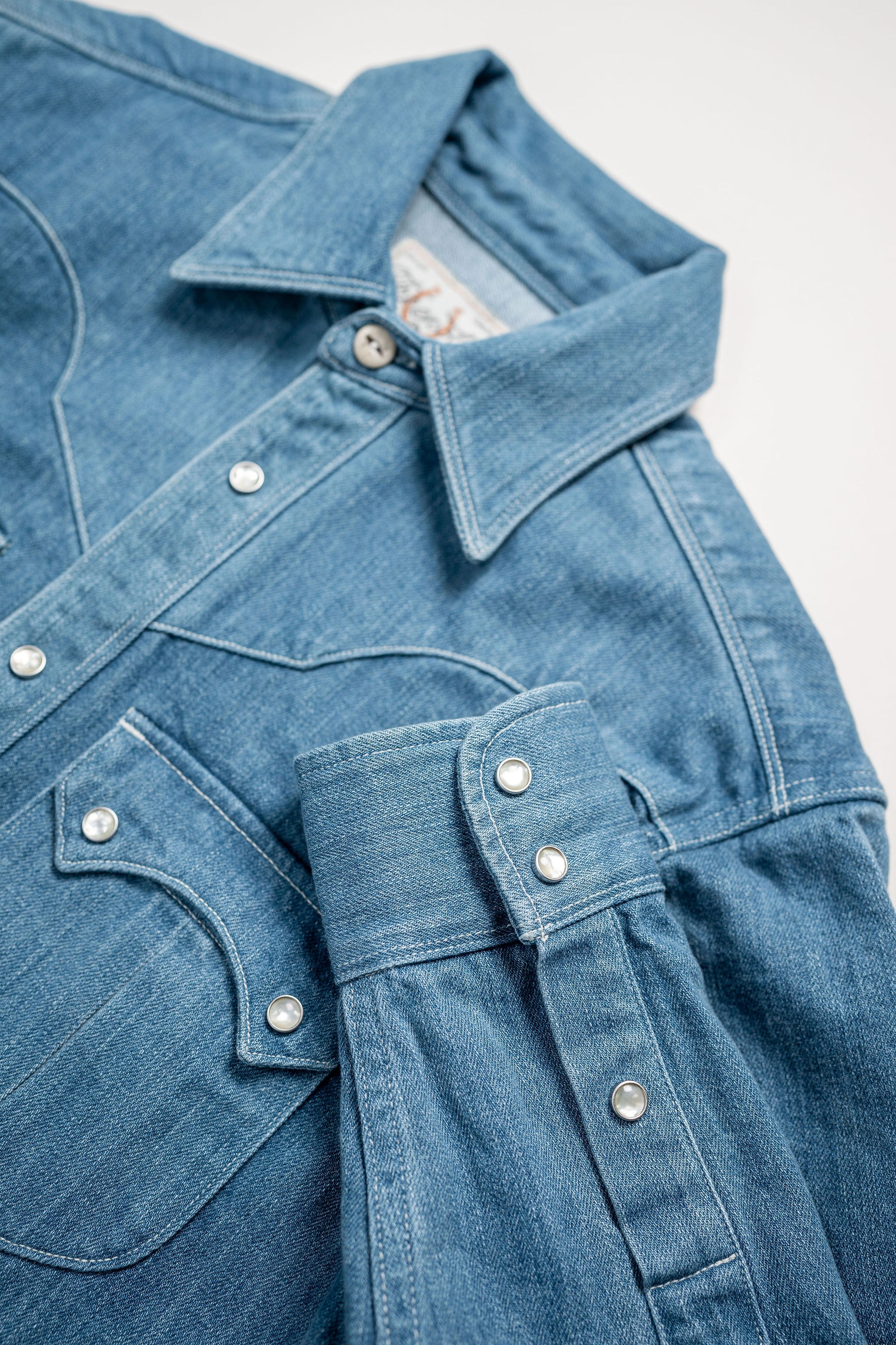 Freenote Cloth Sinclair - Bleached Denim