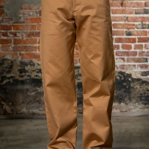 Buzz Rickson's M43035 Early Military Chinos 1945 Model in Camel - On-model, facing front