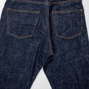 Samurai S211VX Benkei Relaxed Tapered Denim - 17oz Bushido Denim - Back flat Lay