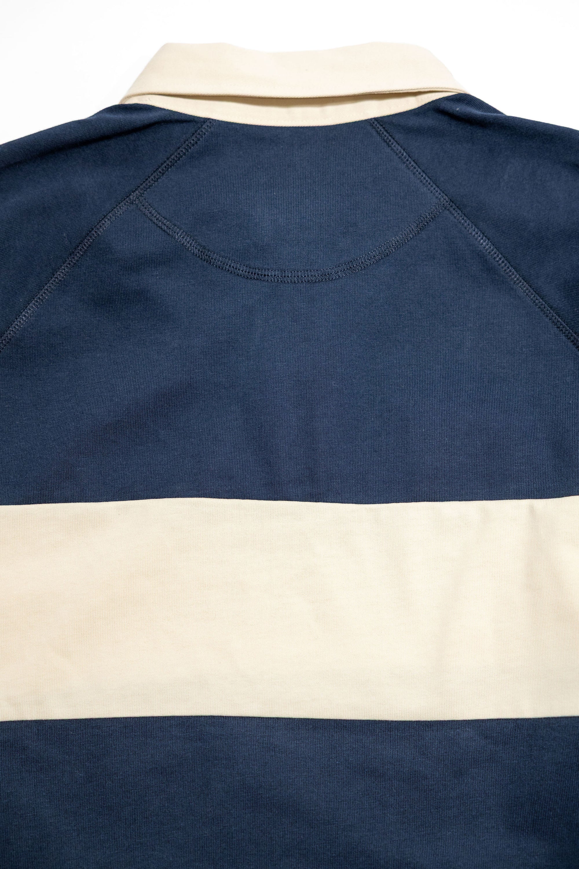 Heimat Textil Raglan Rugby - Ink / Seashell