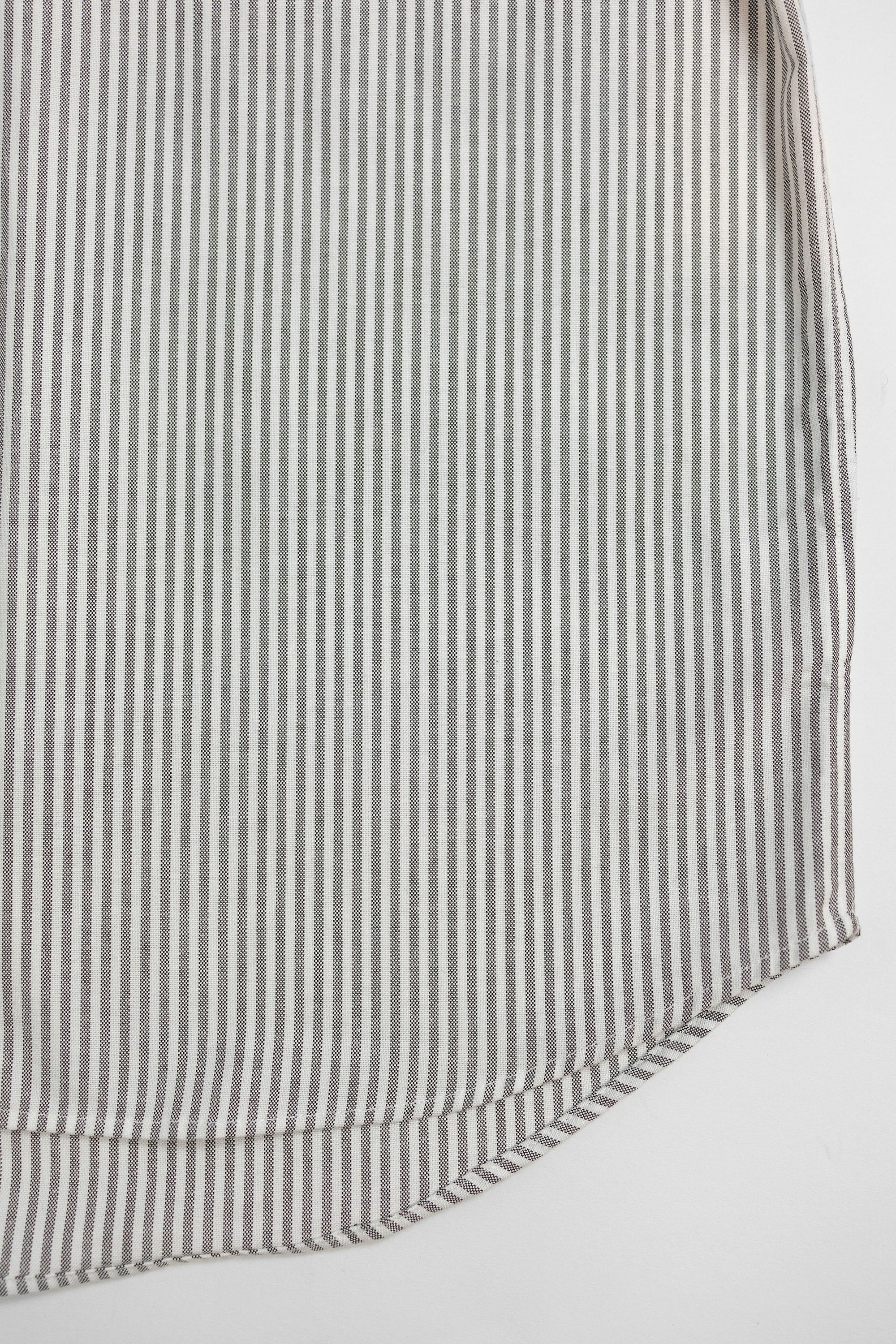 Knickerbocker "Beefy" Cotton Oxford - Brown Stripe