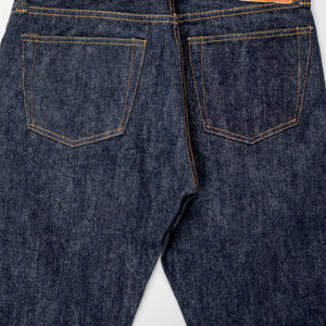 Samurai S710XX19ozII 19oz Kiwami Selvedge Denim - flat lay back