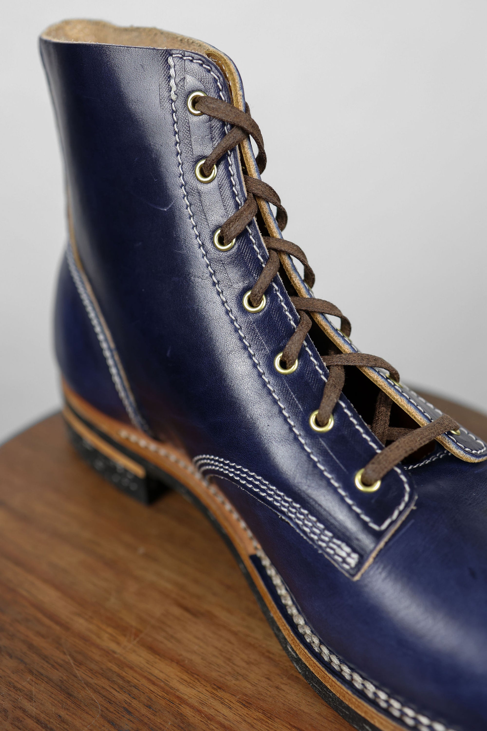 Oldspeed MFG x F&P "Keystone Boondocker Boot" - Navy Traditional Harness