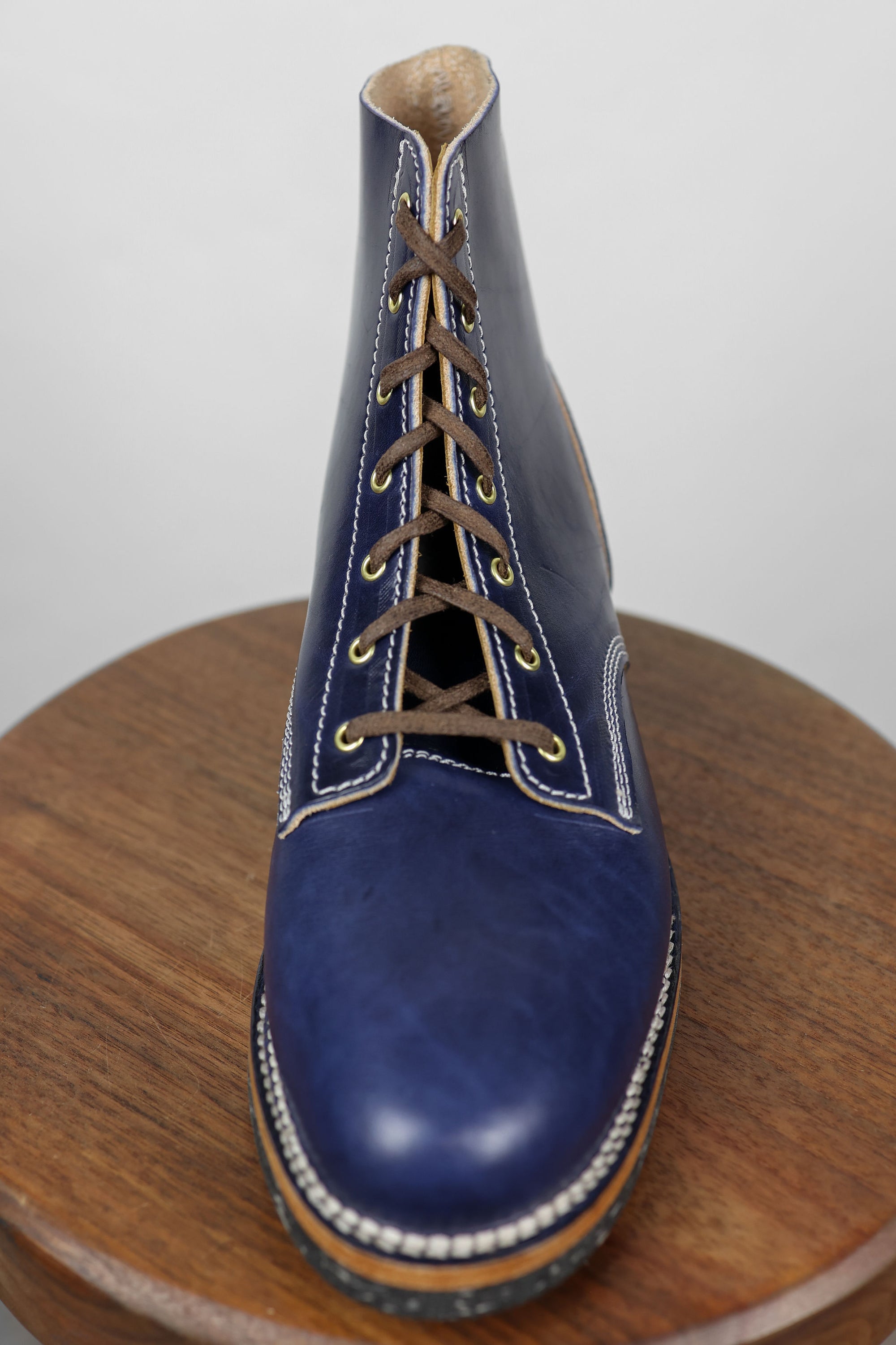 Oldspeed MFG x F&P "Keystone Boondocker Boot" - Navy Traditional Harness
