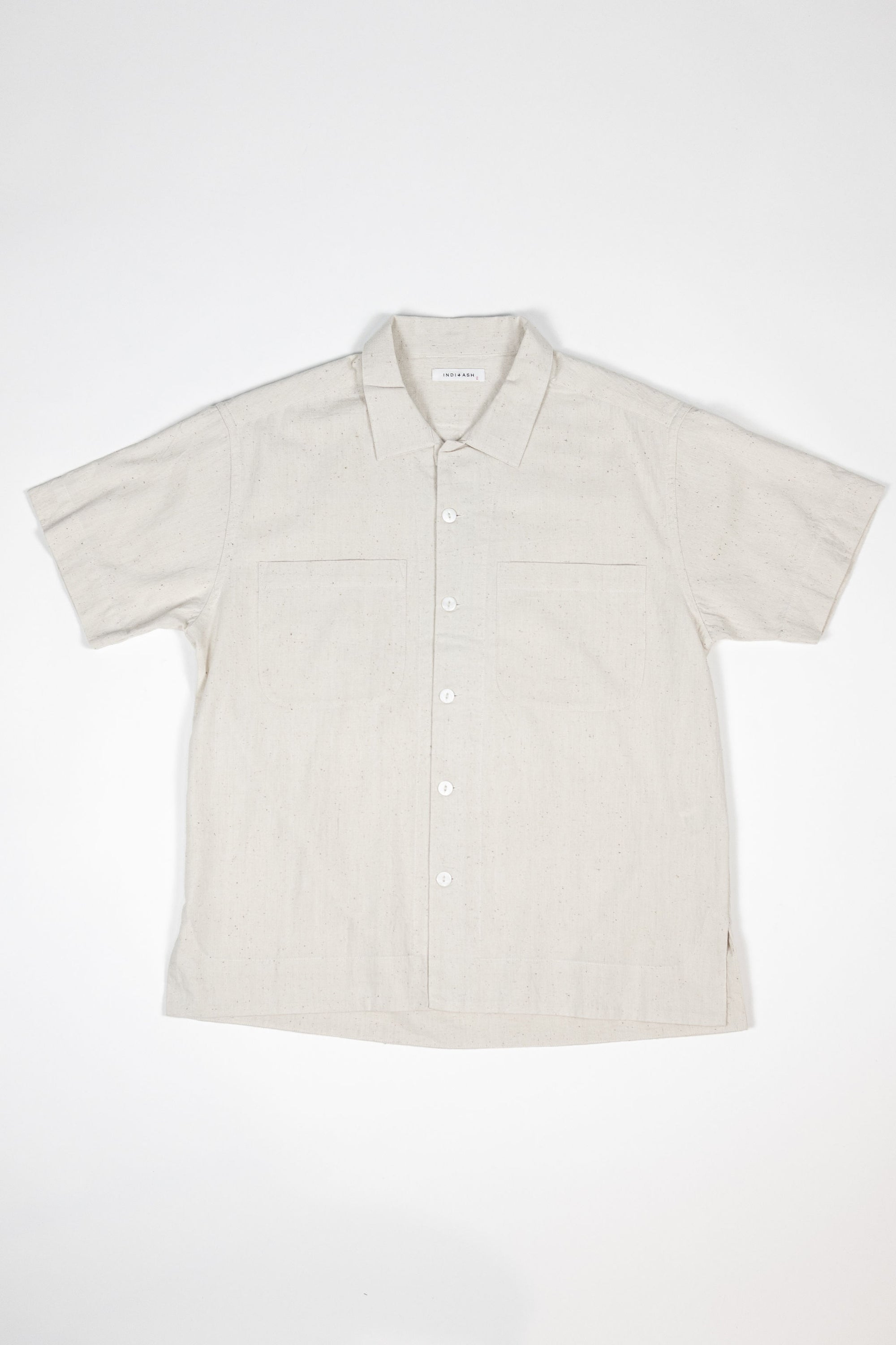 Indi + Ash Lake Camp Shirt - Natural