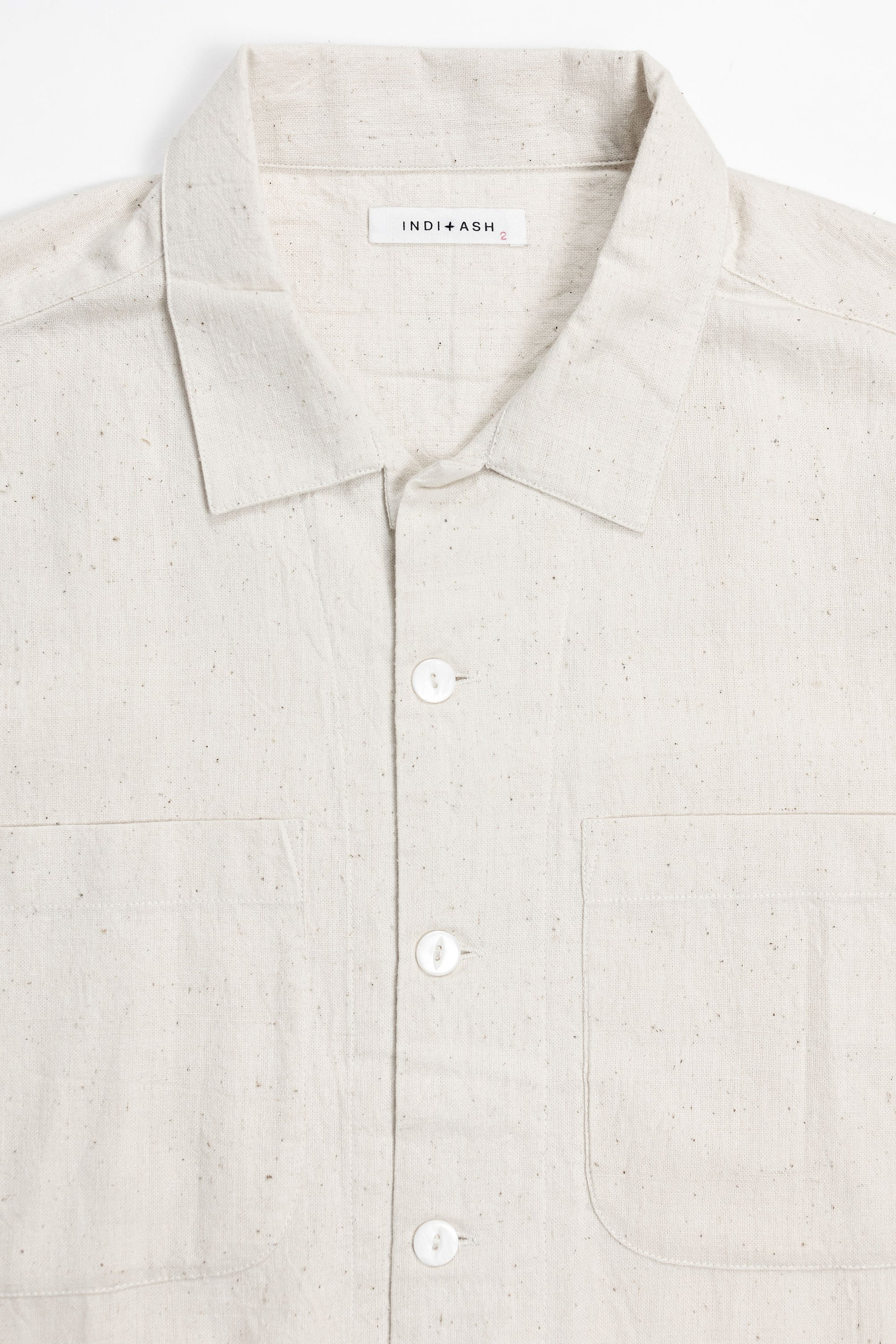 Indi + Ash Lake Camp Shirt - Natural