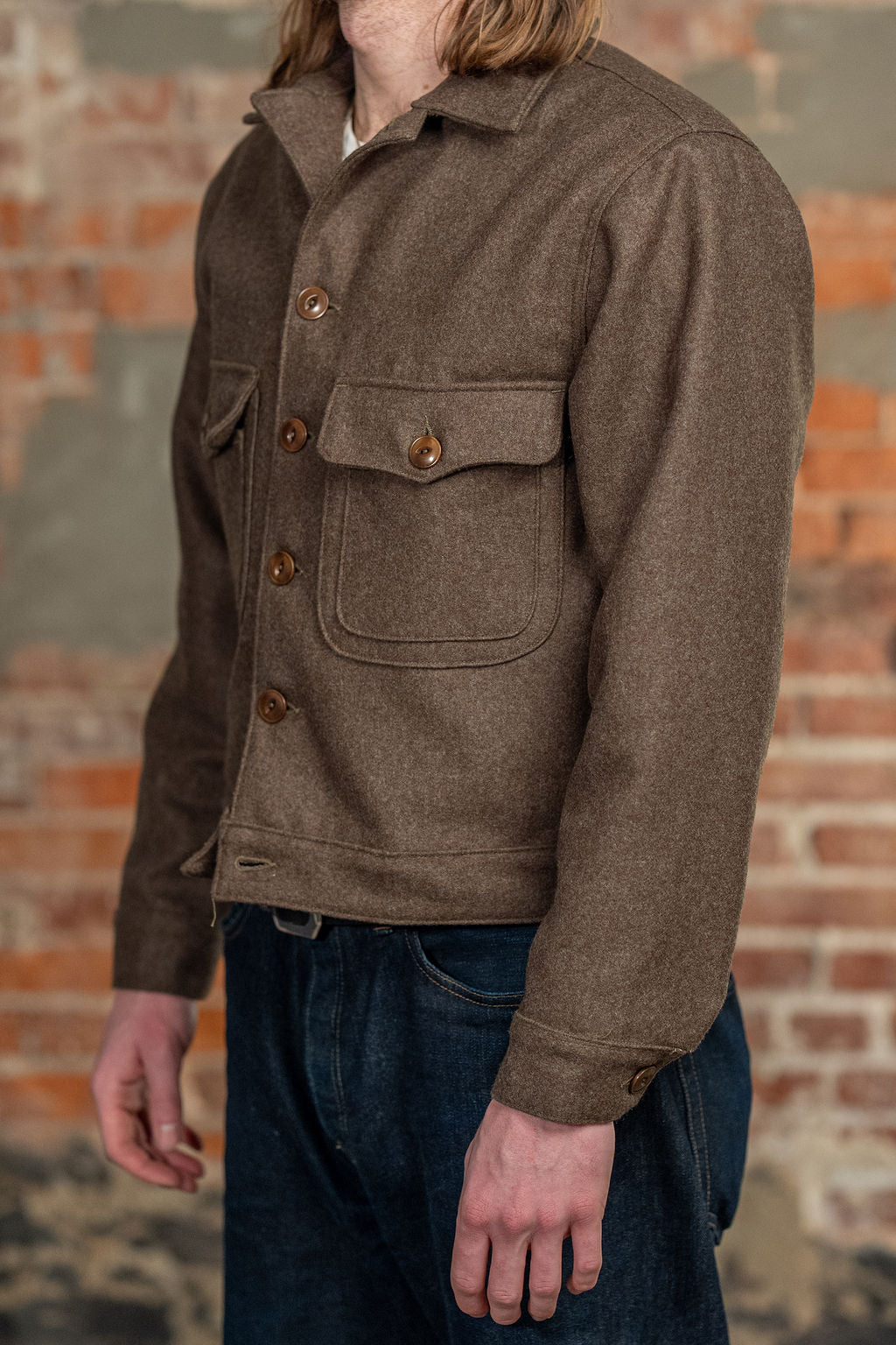 Freenote Cloth Grafton - Brown Wool