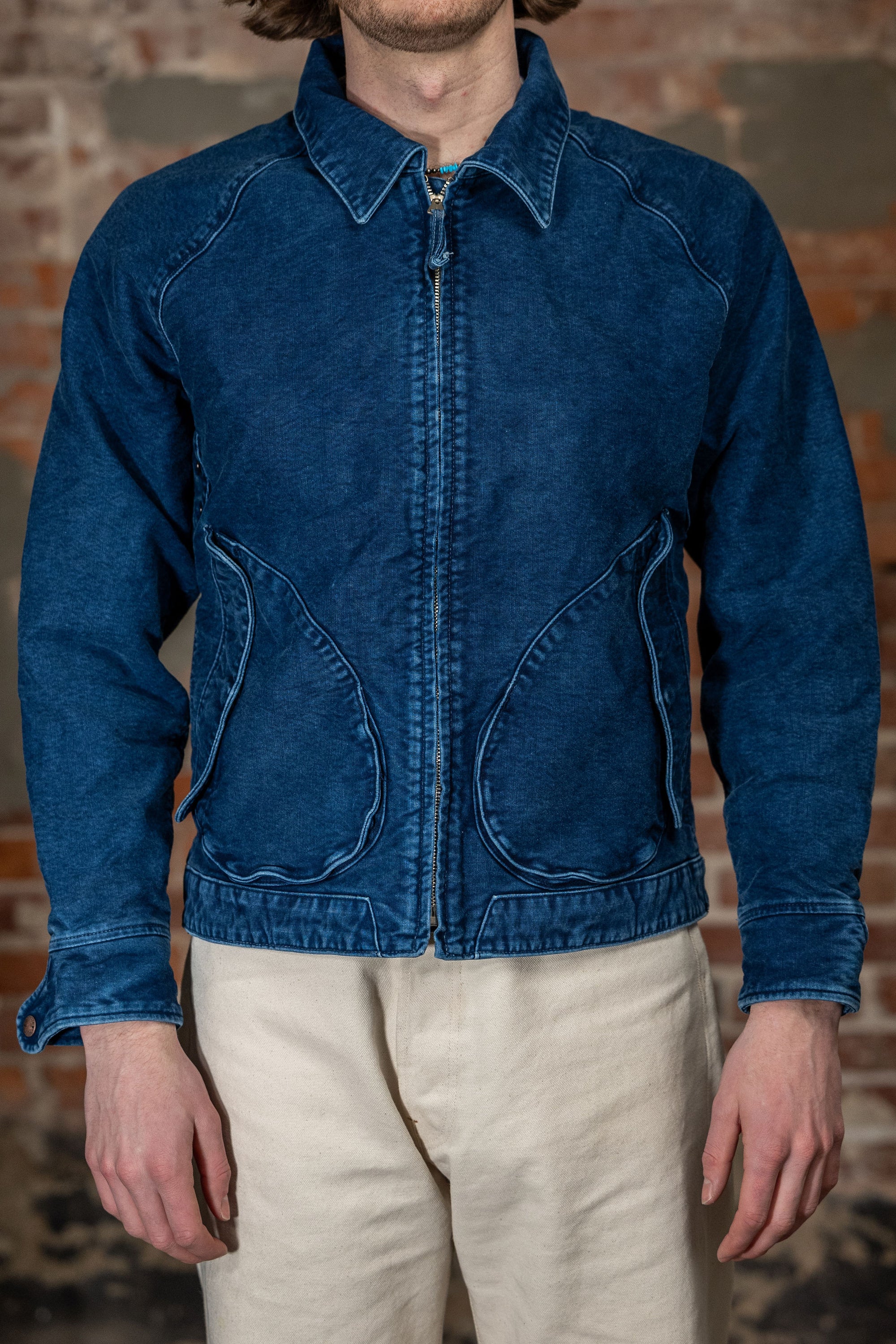 Freenote Cloth Mariner Jacket Light - Stone Washed Indigo