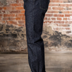 TCB Jeans S40's Jeans - One Wash. on model side profile