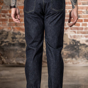 TCB Jeans S40's Jeans - One Wash. on model back profile