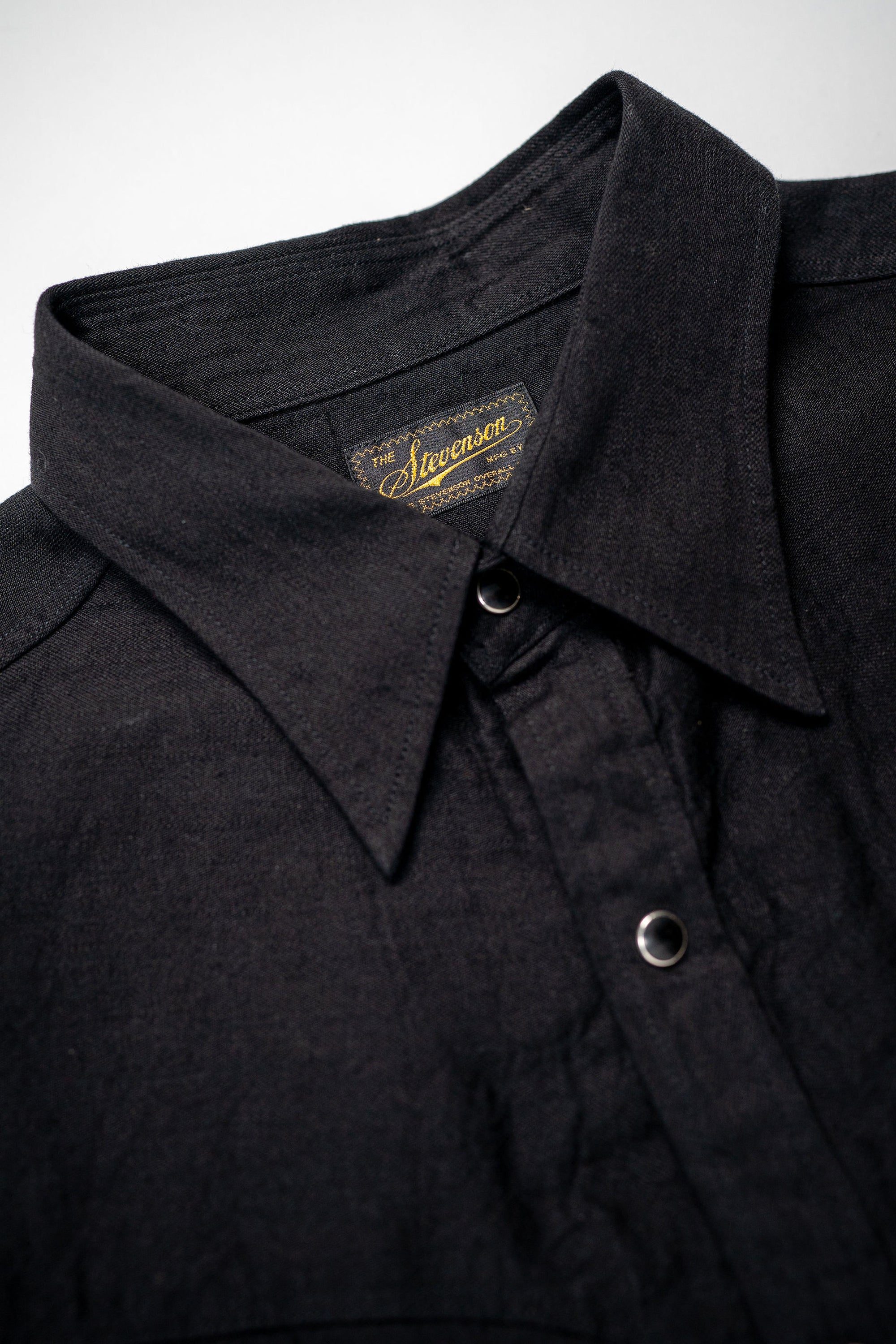 Stevenson Overall Co. Cody Shirt - Black