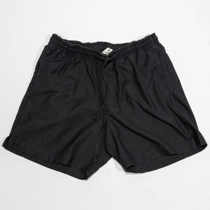 Hansen Garments Janik Casual Drawstring Shorts - Lava. Laid flat from the front