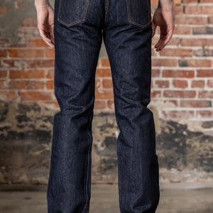 Samurai S0710XX-WASHI Slim Straight Model - 15oz Washi - Back View