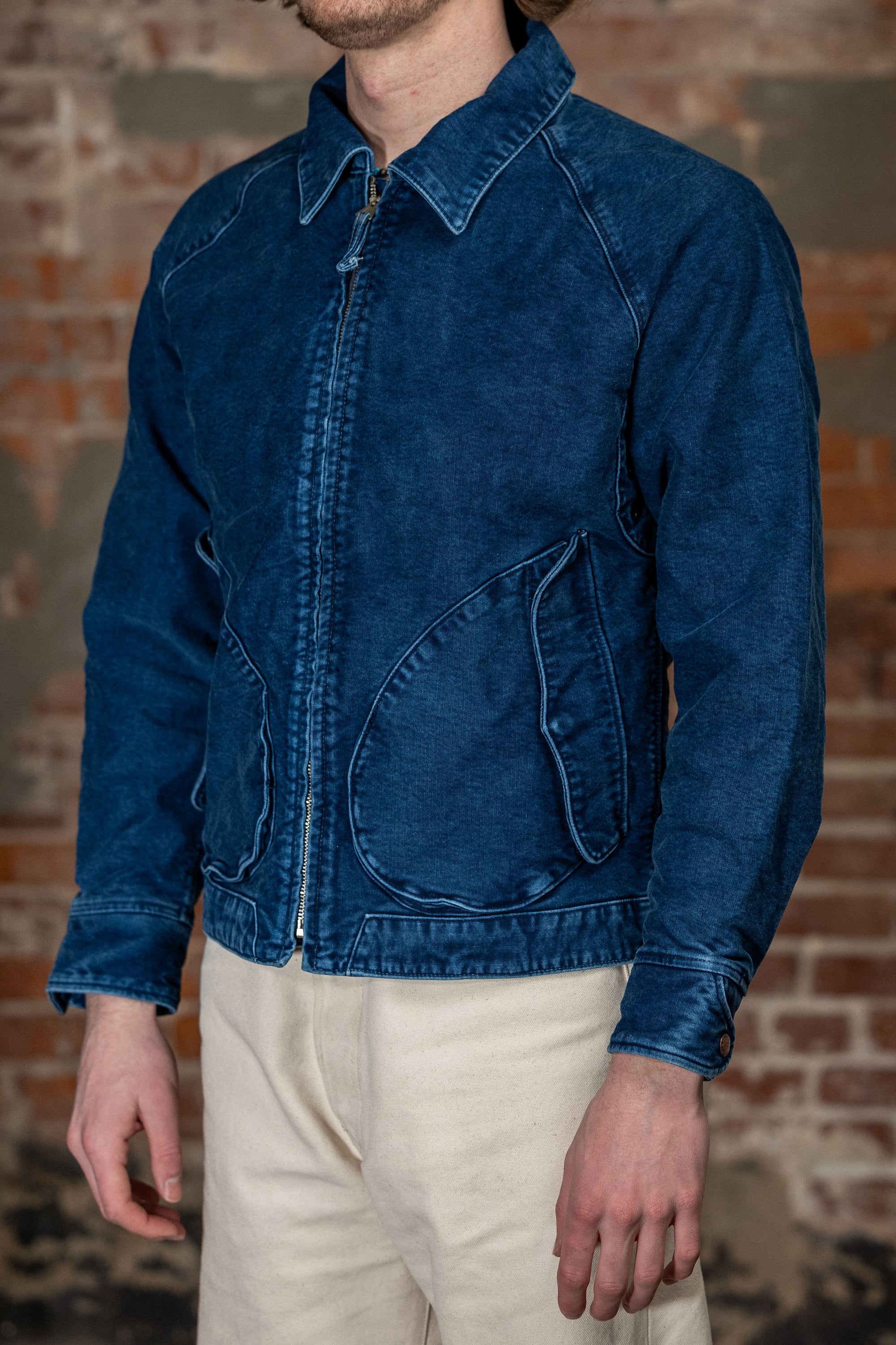 Freenote Cloth Mariner Jacket Light - Stone Washed Indigo