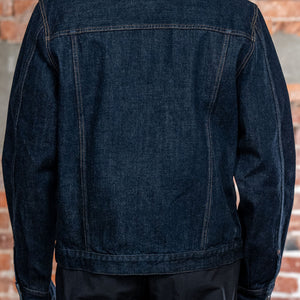 Indigofera Fargo Quarter - Vintage 70s Denim - Model Back