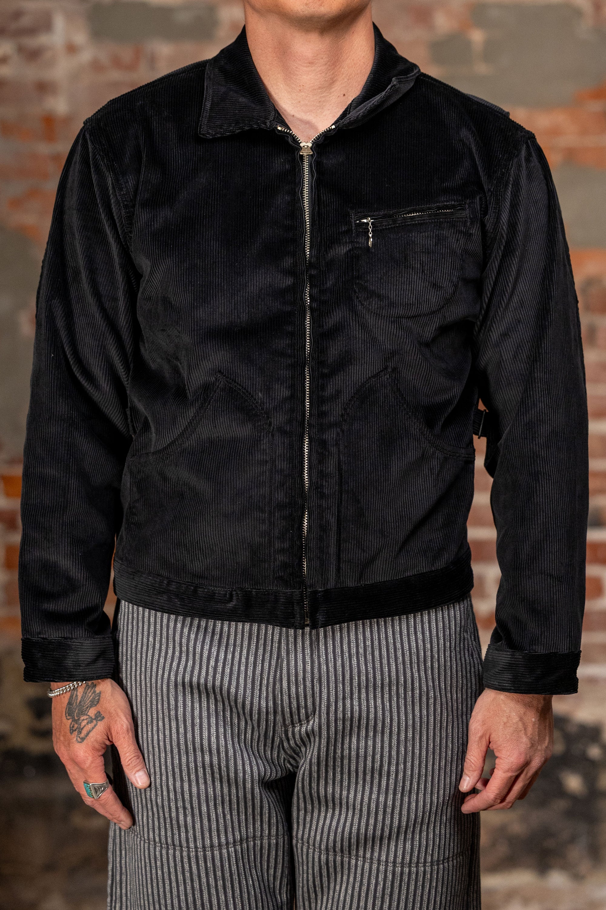 Freenote Cloth Kirthwood - Black Corduroy