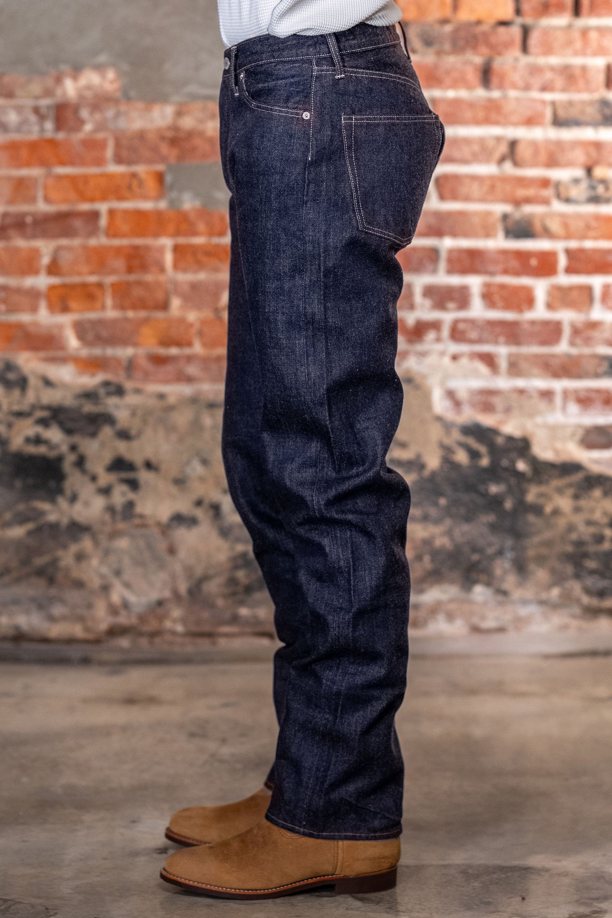 Sugar Cane 1955Z Model - 14oz Zipper Fly