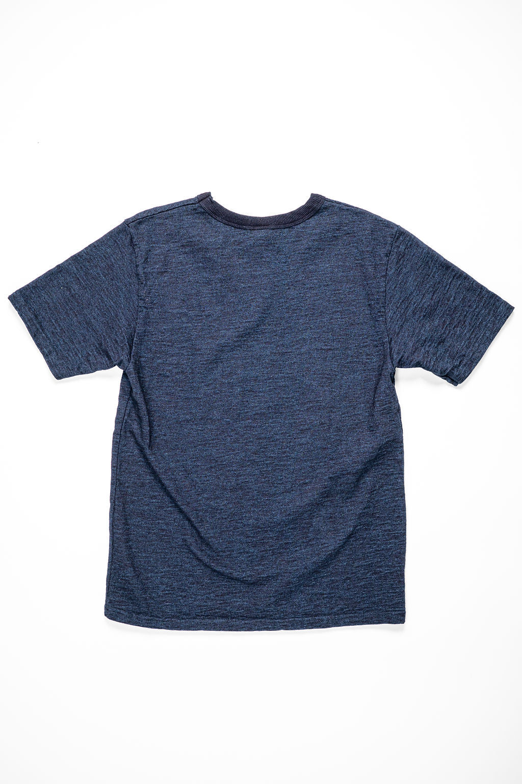 UES No. 7 Yarn-Dyed Indigo T-Shirt