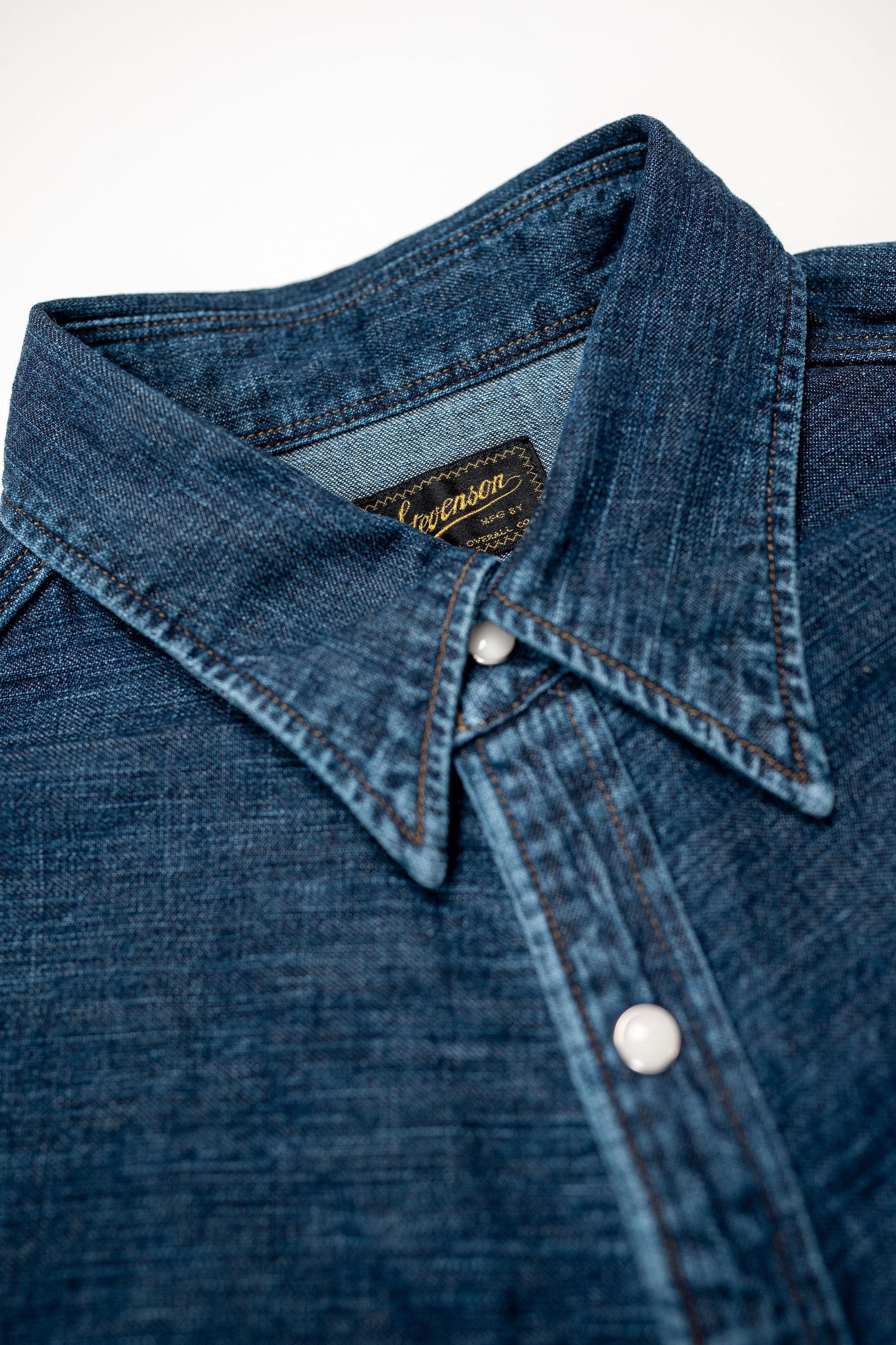 Stevenson Overall Co. Cody Shirt - Faded Indigo
