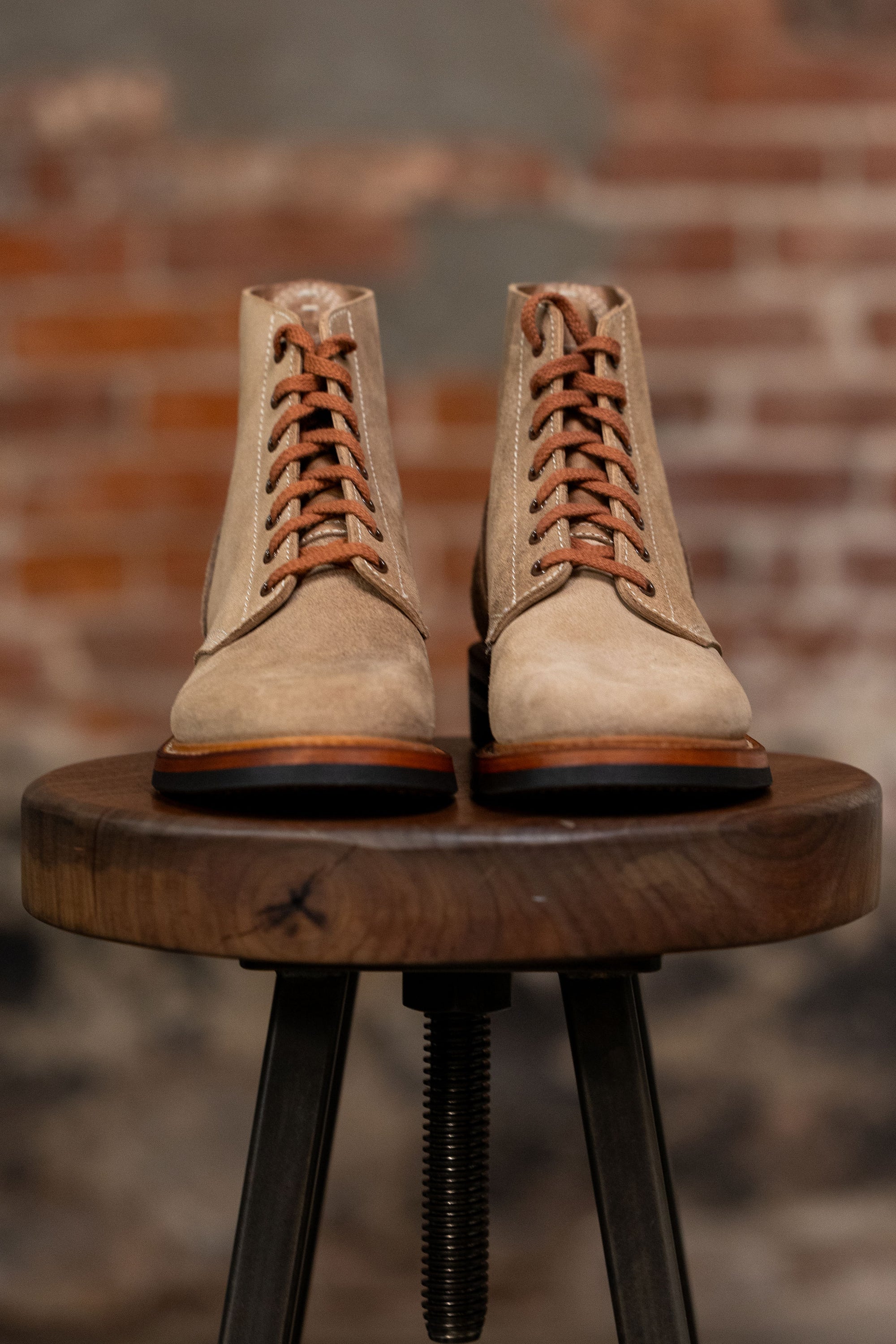 John Lofgren M-43 Service Shoes - Horween Natural CXL Natural Roughout