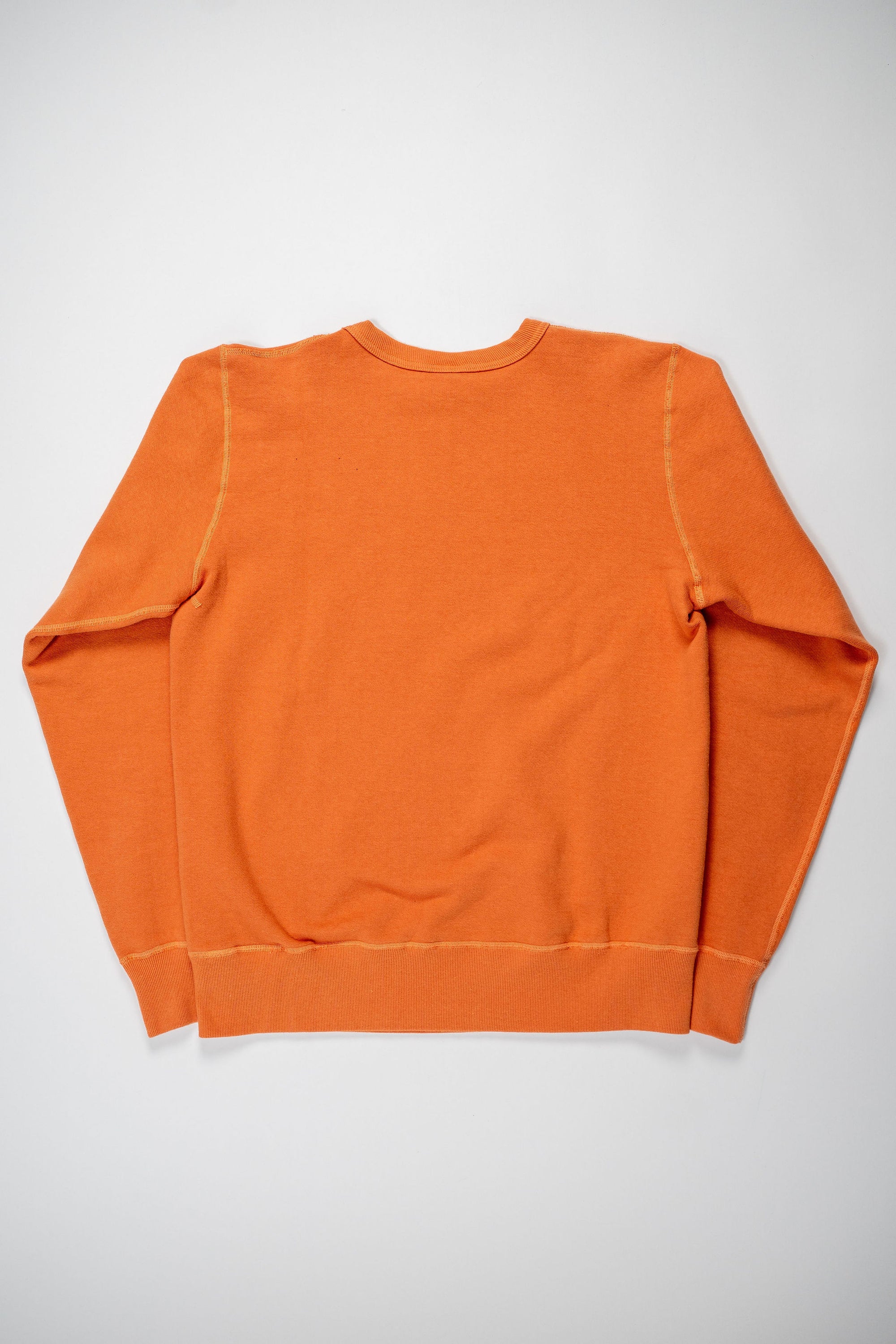 Buzz Rickson's BR65622 Set-in Crew Neck Sweatshirt - Orange