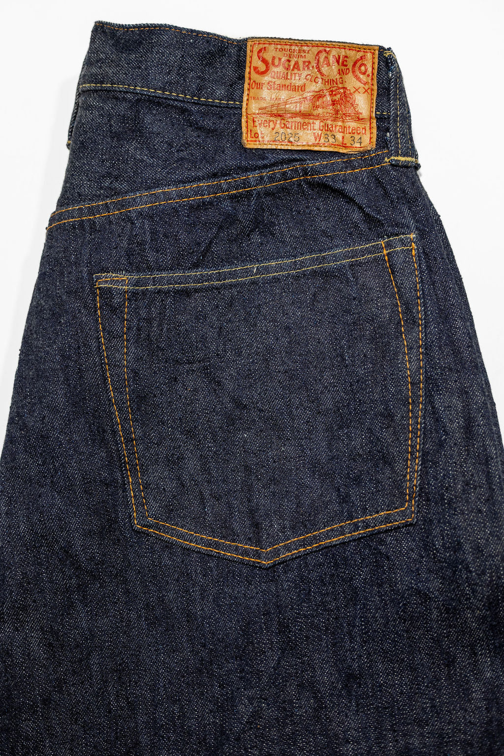 Sugar Cane 2025 Wide Leg Waist Overalls - 13oz Standard Denim