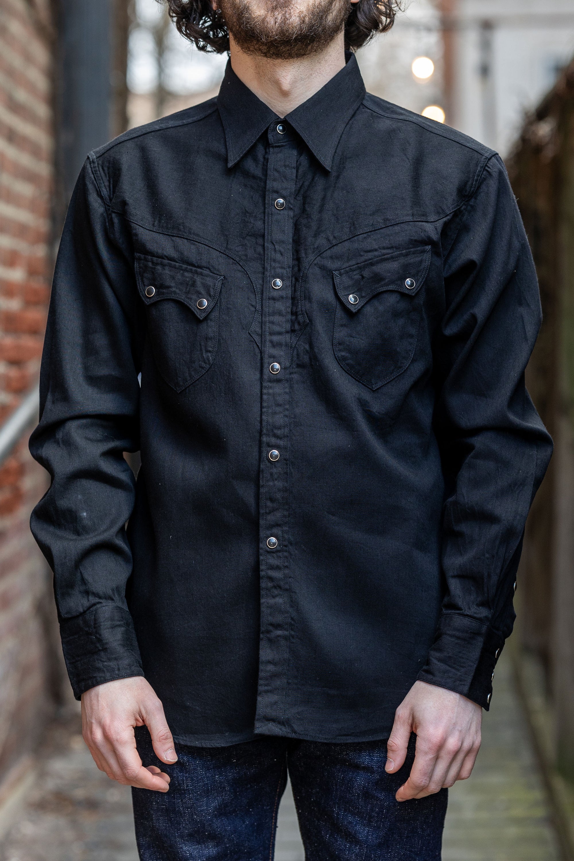 Stevenson Overall Co. Cody Shirt - Black