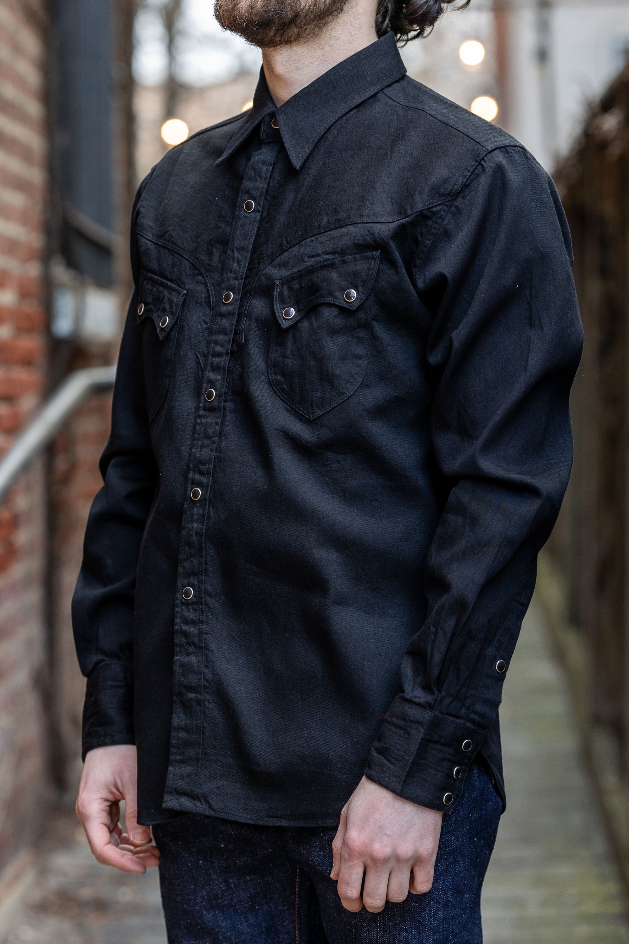 Stevenson Overall Co. Cody Shirt - Black