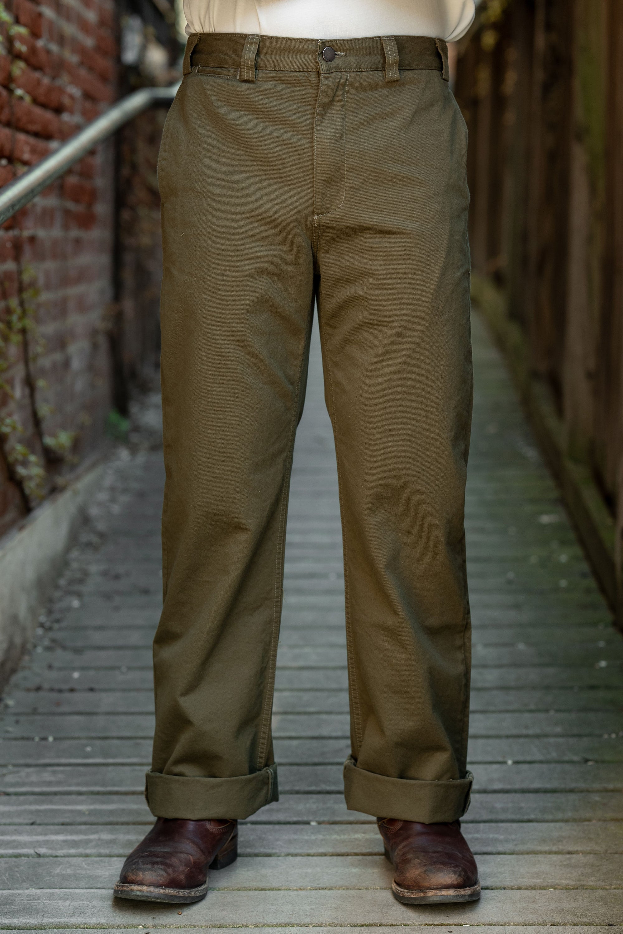 Freenote Cloth Shifter Pant - 9oz Olive