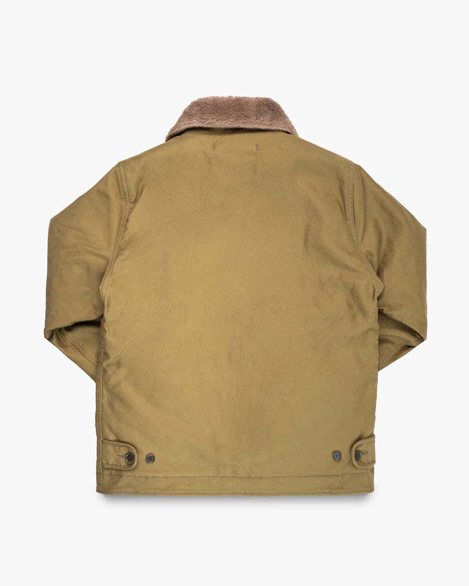 Iron Heart IHM-35-KHA Whipcord N1 Deck Jacket - Khaki