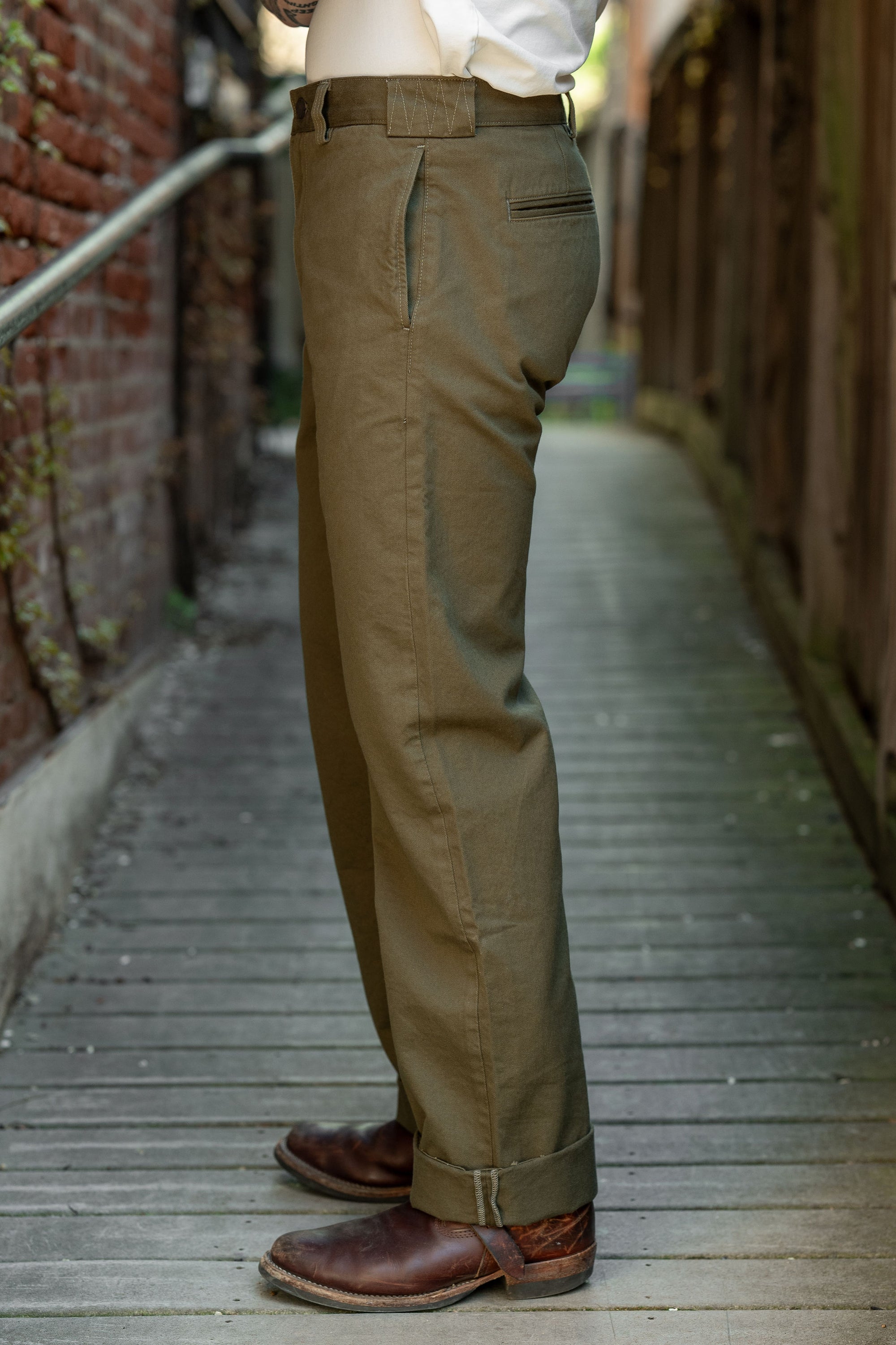 Freenote Cloth Shifter Pant - 9oz Olive