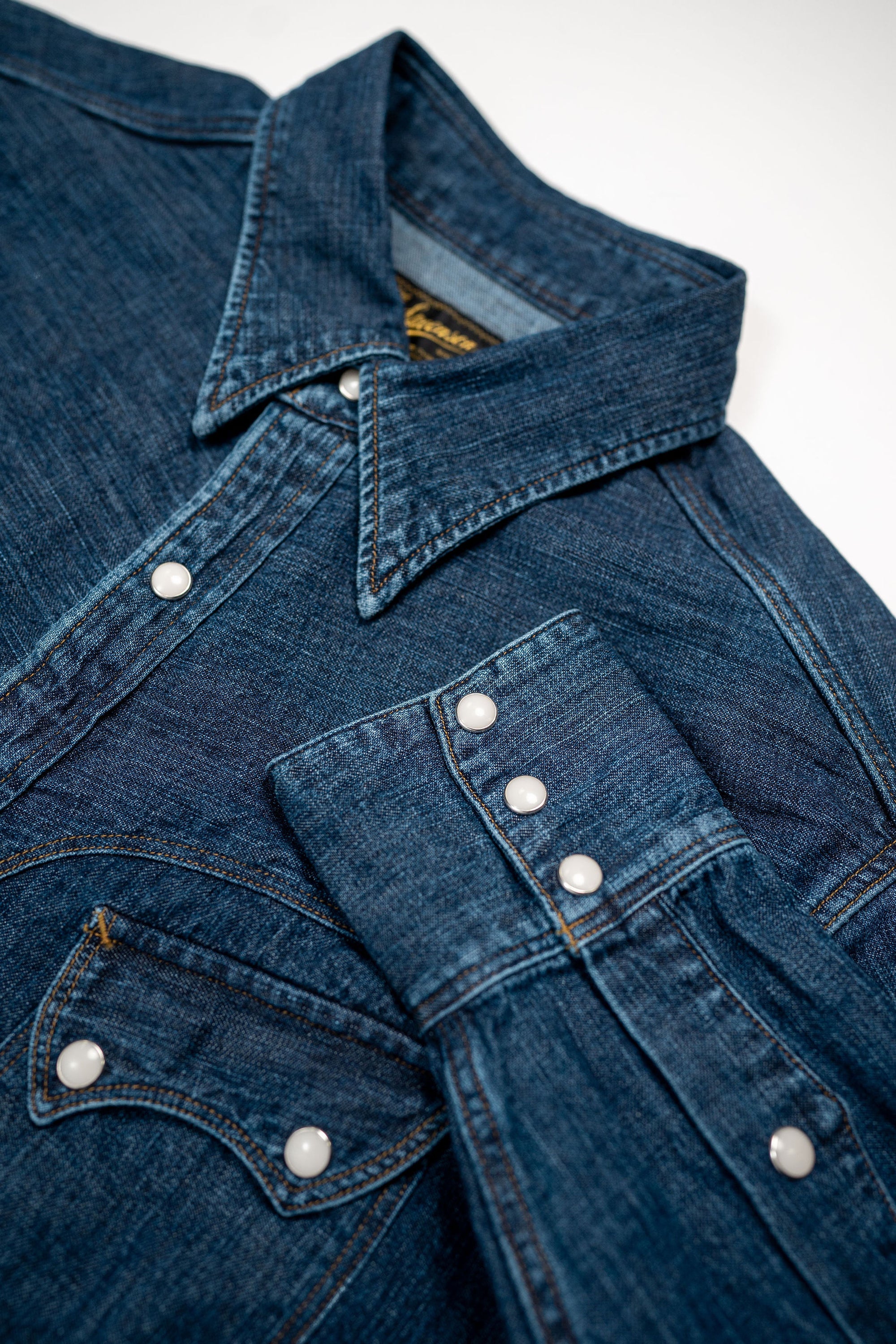 Stevenson Overall Co. Cody Shirt - Faded Indigo