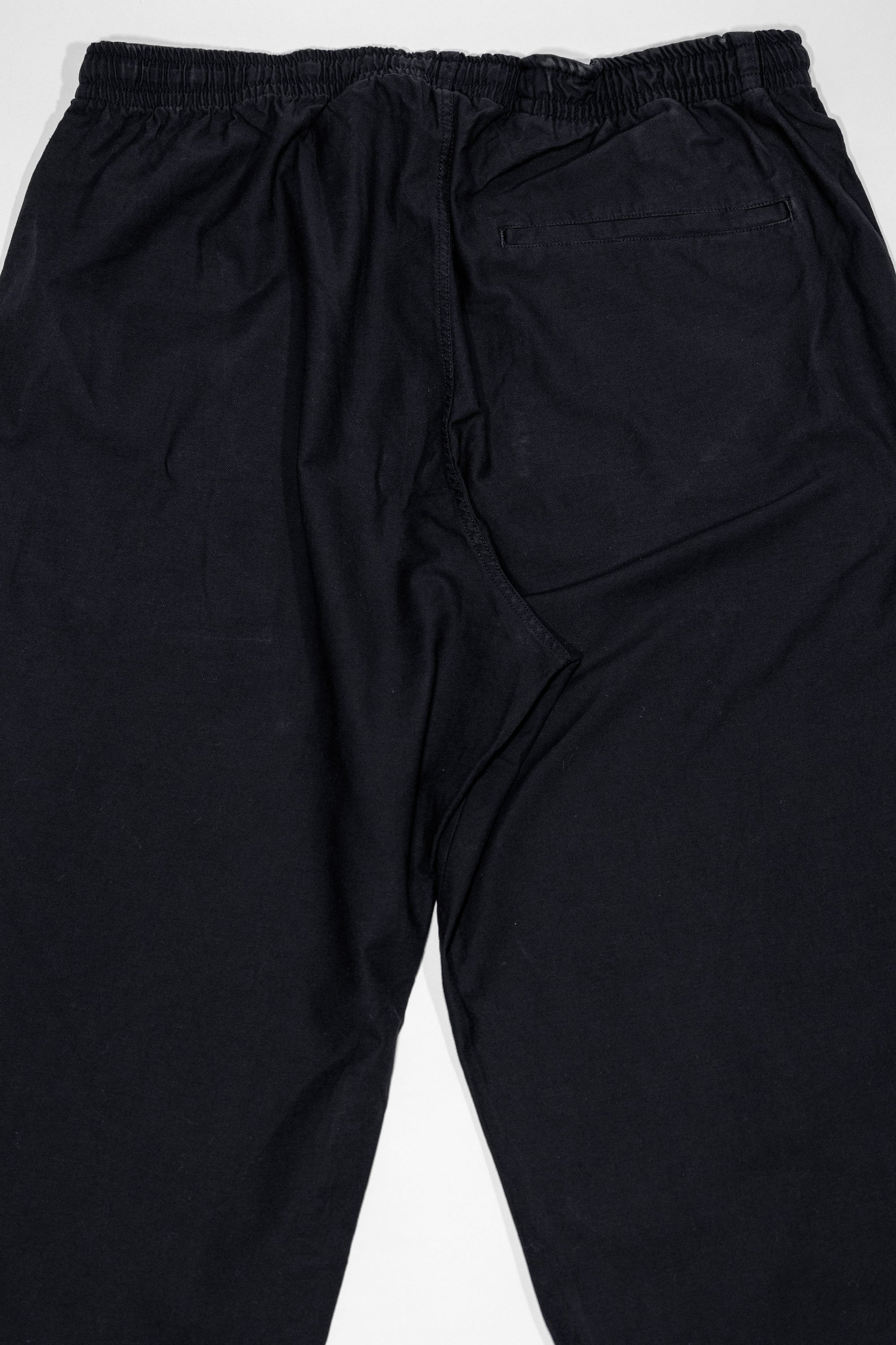 Hansen Garments Jack Casual Drawstring Pants Lava - product shot - white background - back facing - close up - waist band