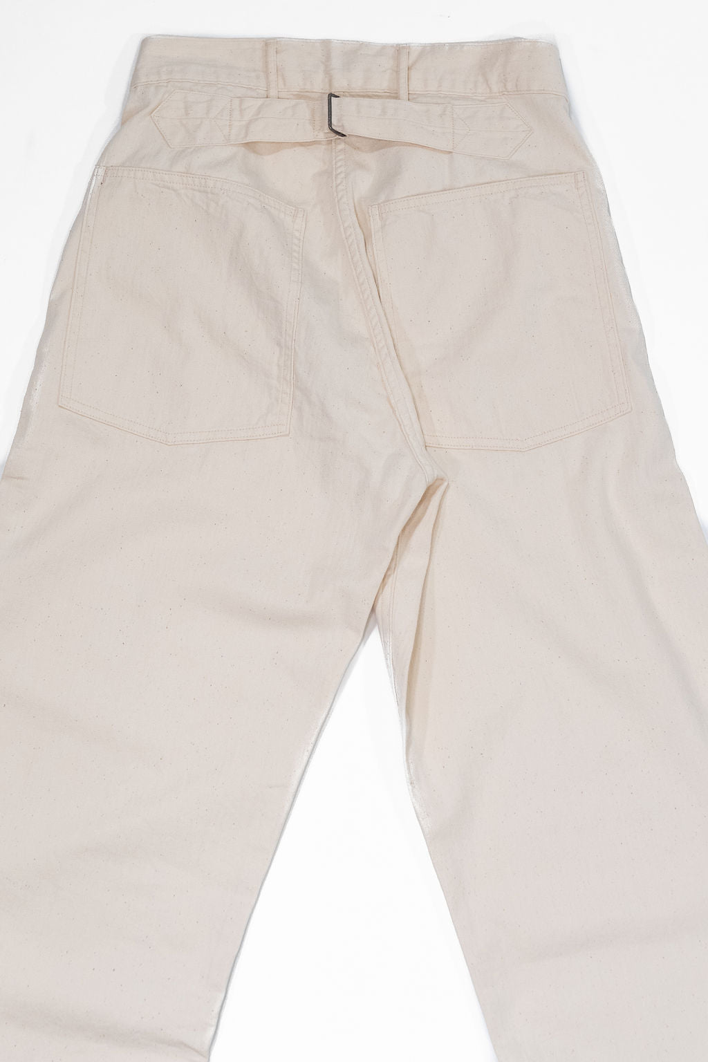 Buzz Rickson's BR42635 White Twill Working Trousers - Off White