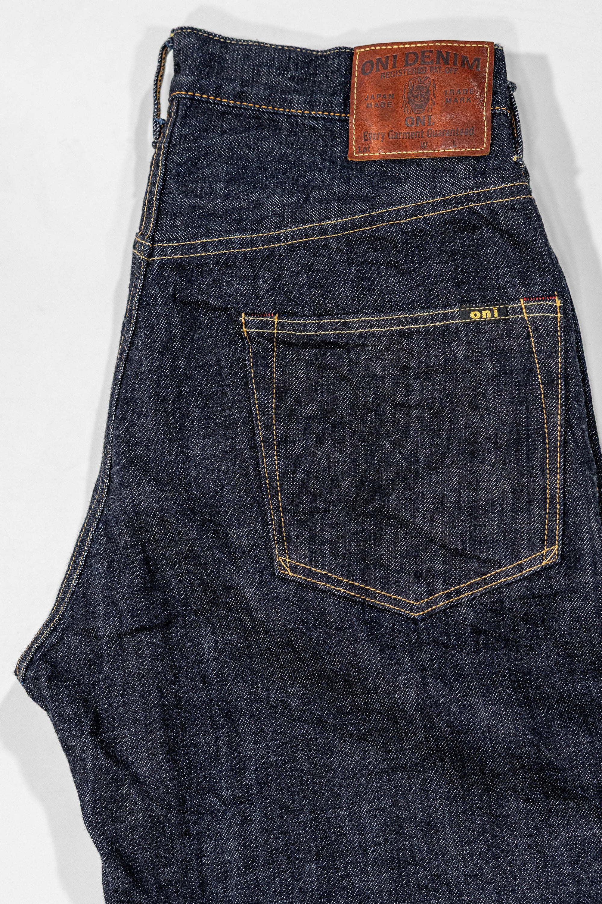 Oni Denim 222-LS - 13.5oz Super Wide Straight "Long Slub"