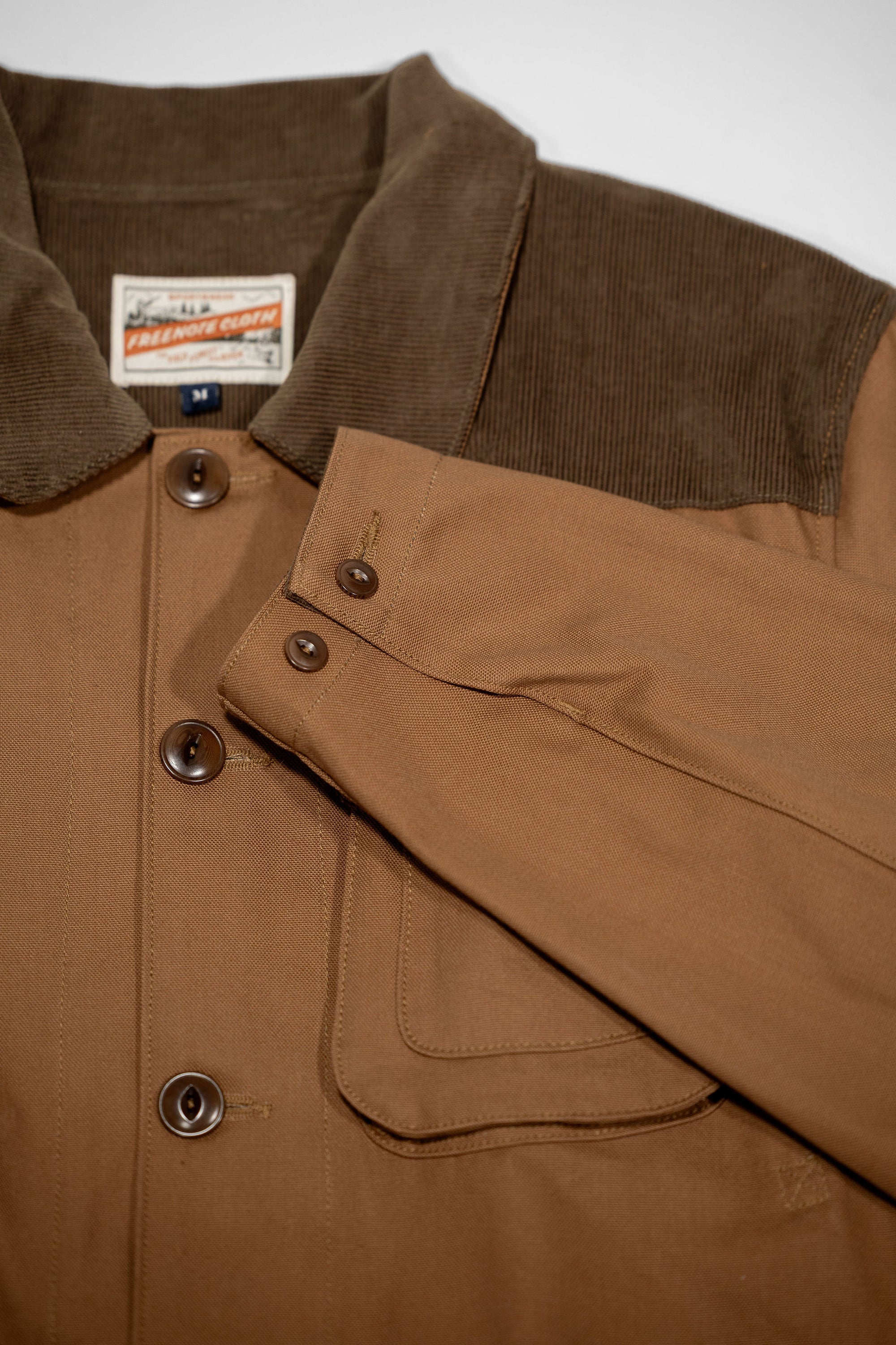 Freenote Cloth Keynot Jacket - Tan Corduroy